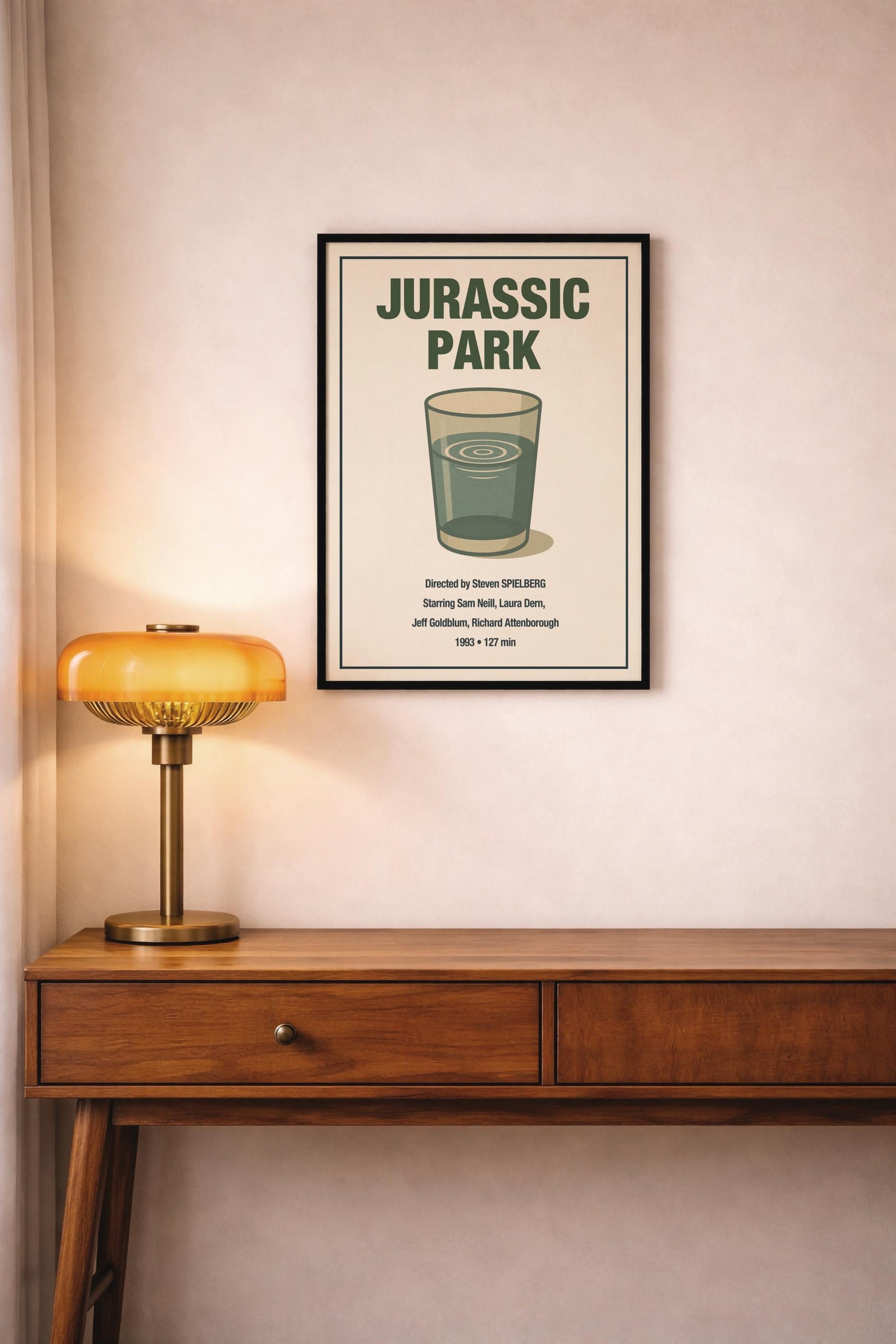 Jurassic Park Minimalist Movie Poster – Film Art Cinema Print — image 7
