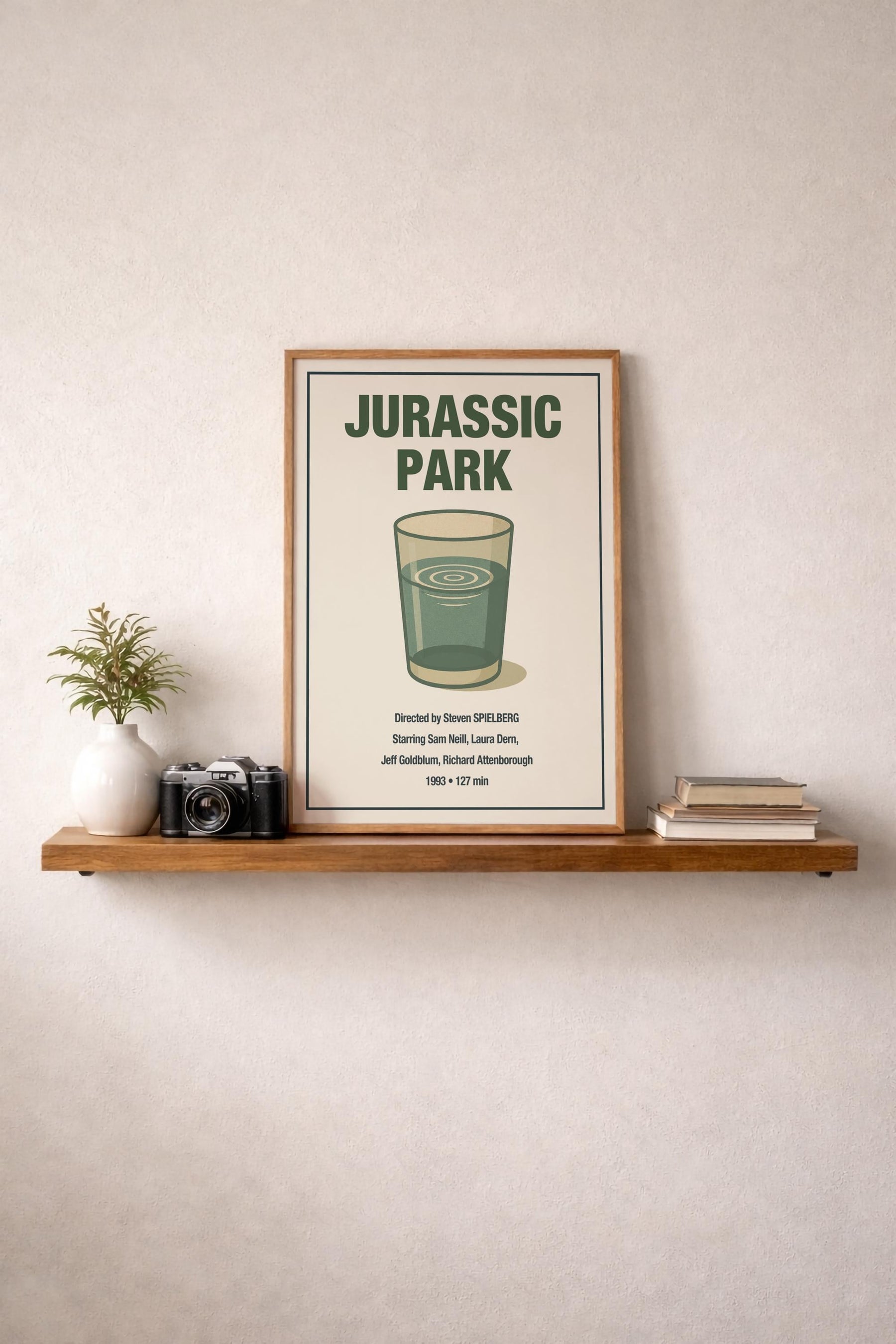 Jurassic Park Minimalist Movie Poster – Film Art Cinema Print — image 8