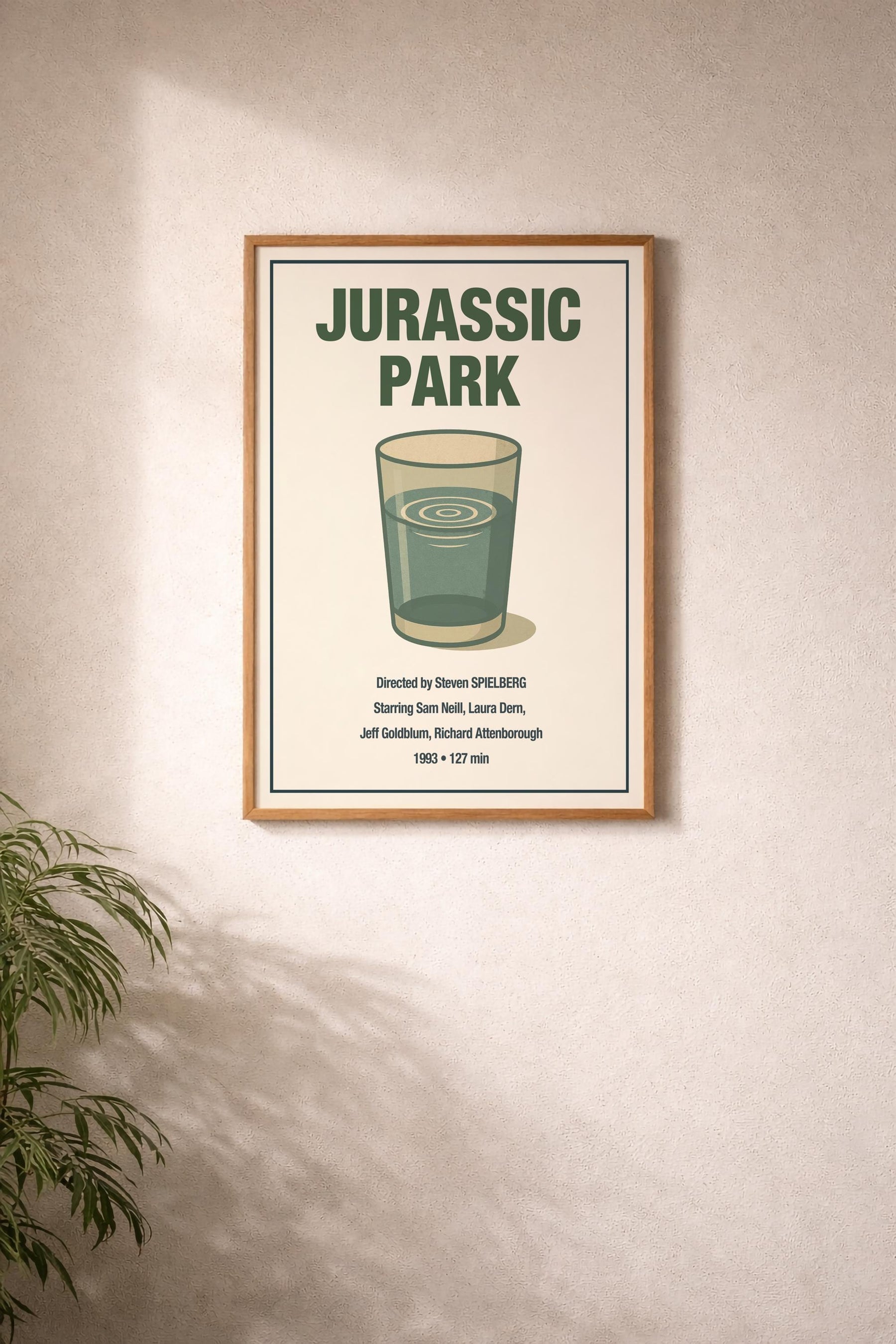 Jurassic Park Minimalist Movie Poster – Film Art Cinema Print — image 6