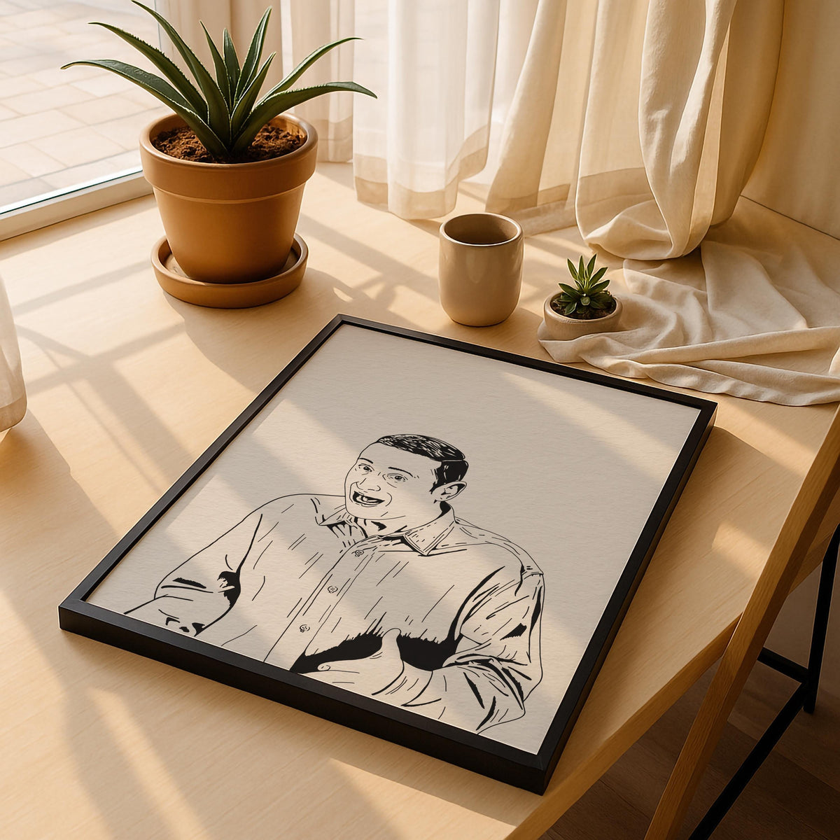 I Think You Should Leave Coffin Flop Print – Minimalist Comedy Wall Art (Giclée) — image 8
