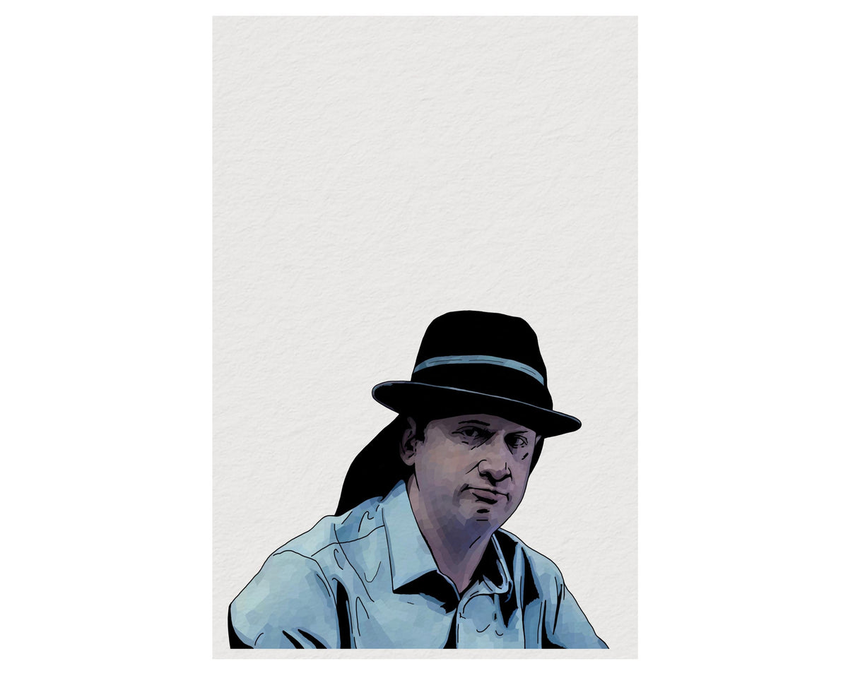 I Think You Should Leave Brian's Hat Print – Minimalist Comedy TV Art (Giclée) — image 9