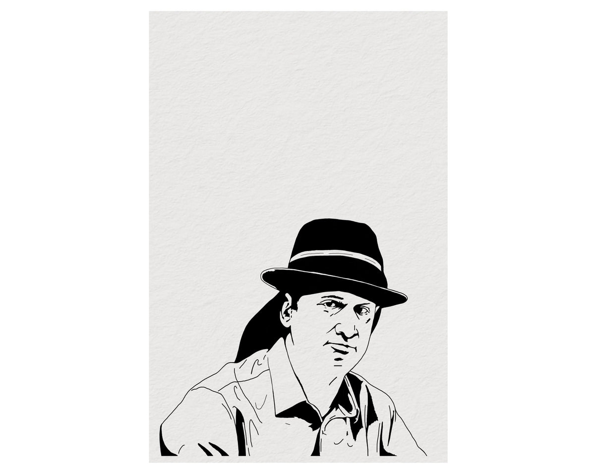I Think You Should Leave Brian's Hat Print – Minimalist Comedy TV Art (Giclée) — image 10