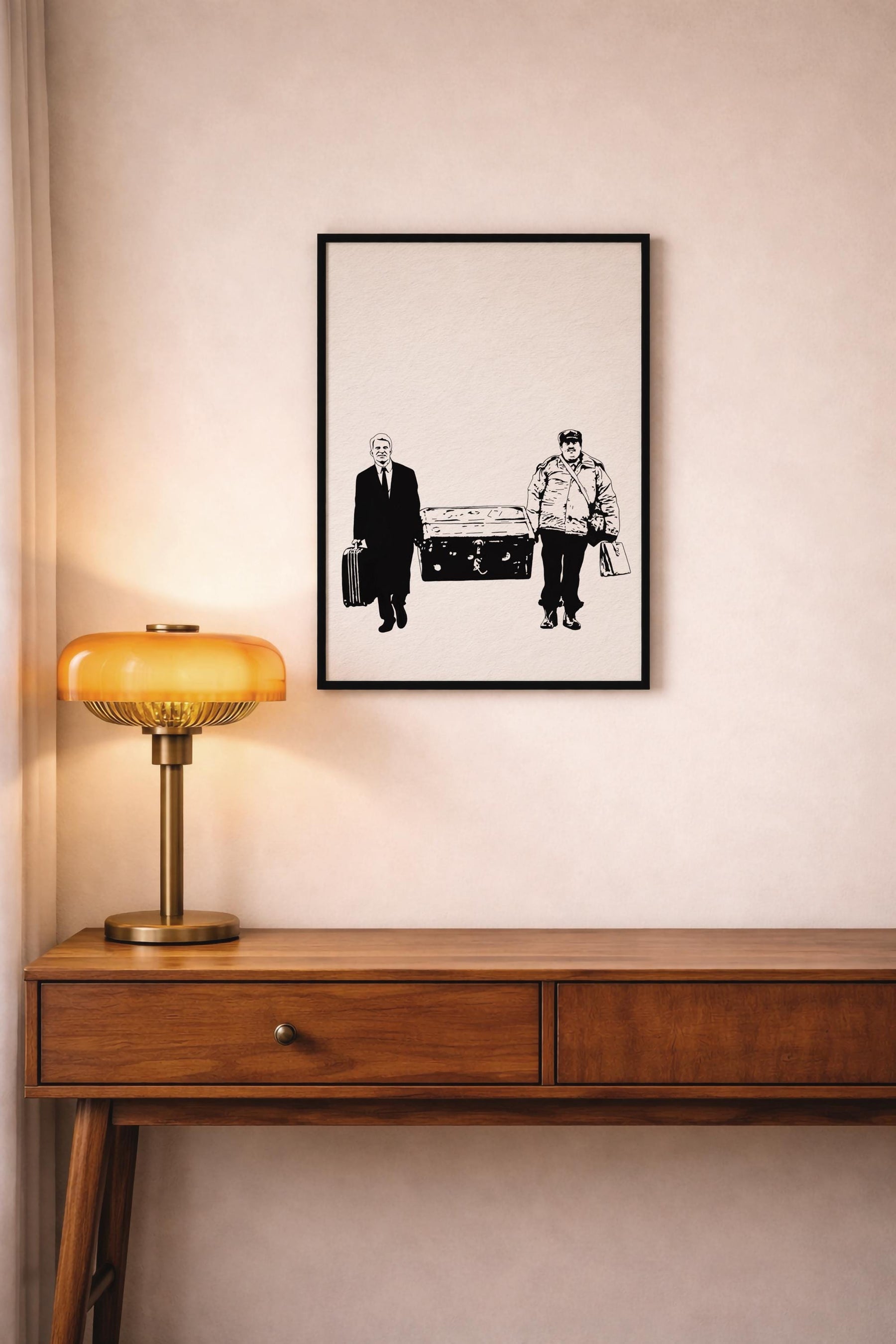 Planes Trains & Automobiles Minimalist Print, 80s Cult Film Giclée Wall Art — image 7