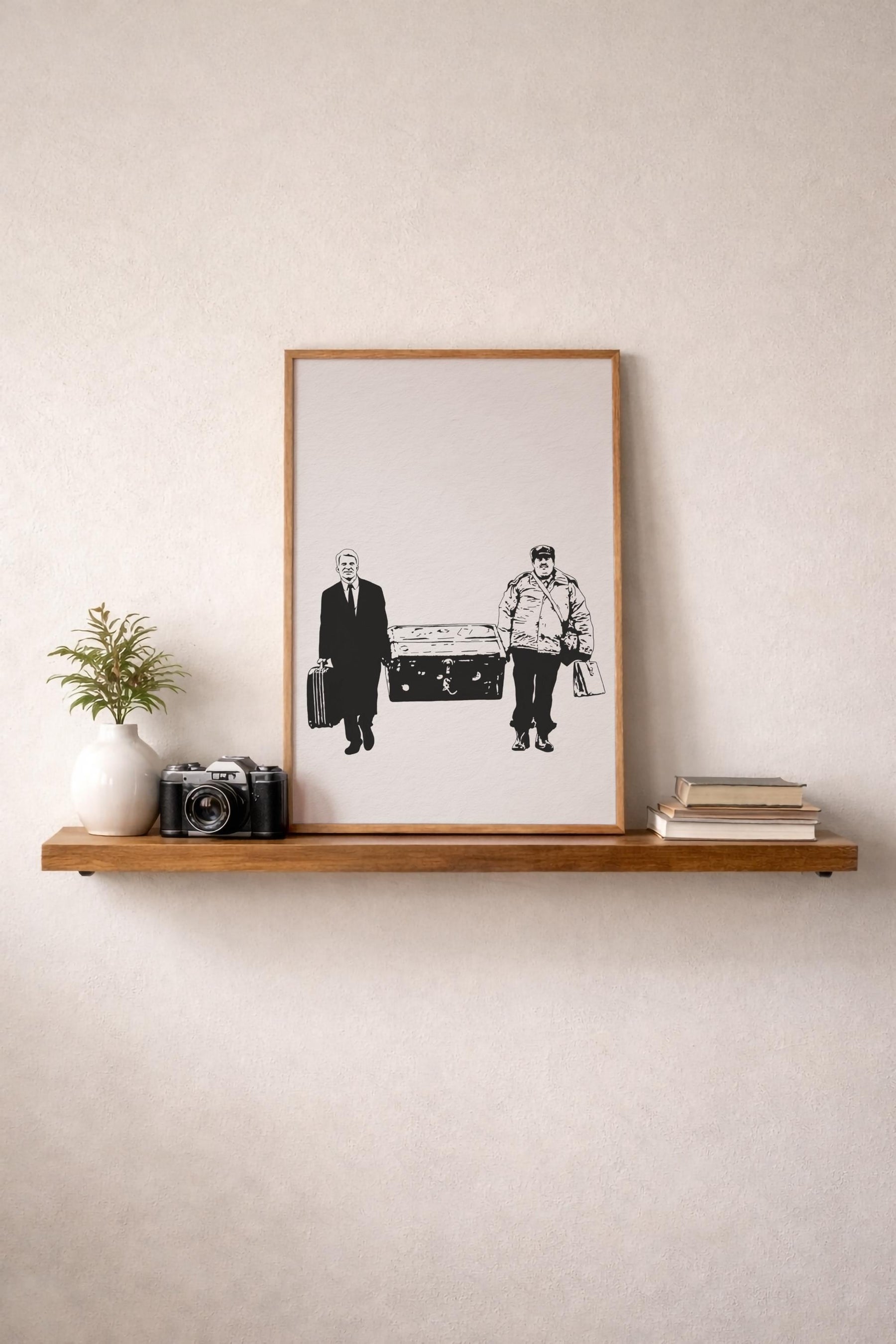 Planes Trains & Automobiles Minimalist Print, 80s Cult Film Giclée Wall Art — image 9