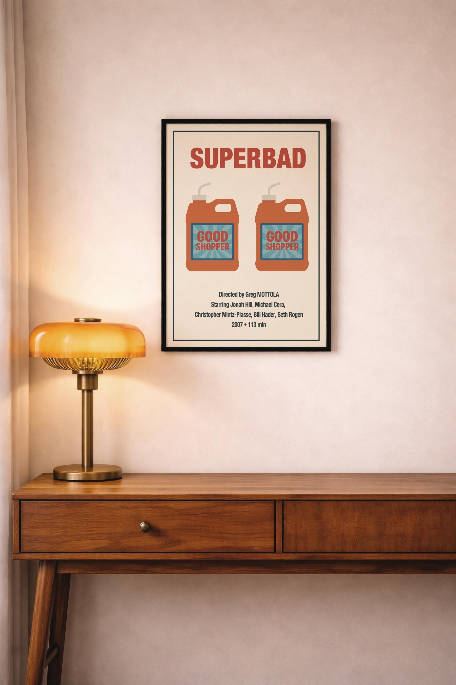 Superbad Movie Poster – Good Shopper Detergent Illustration, Cult Comedy Film Art Print — image 7