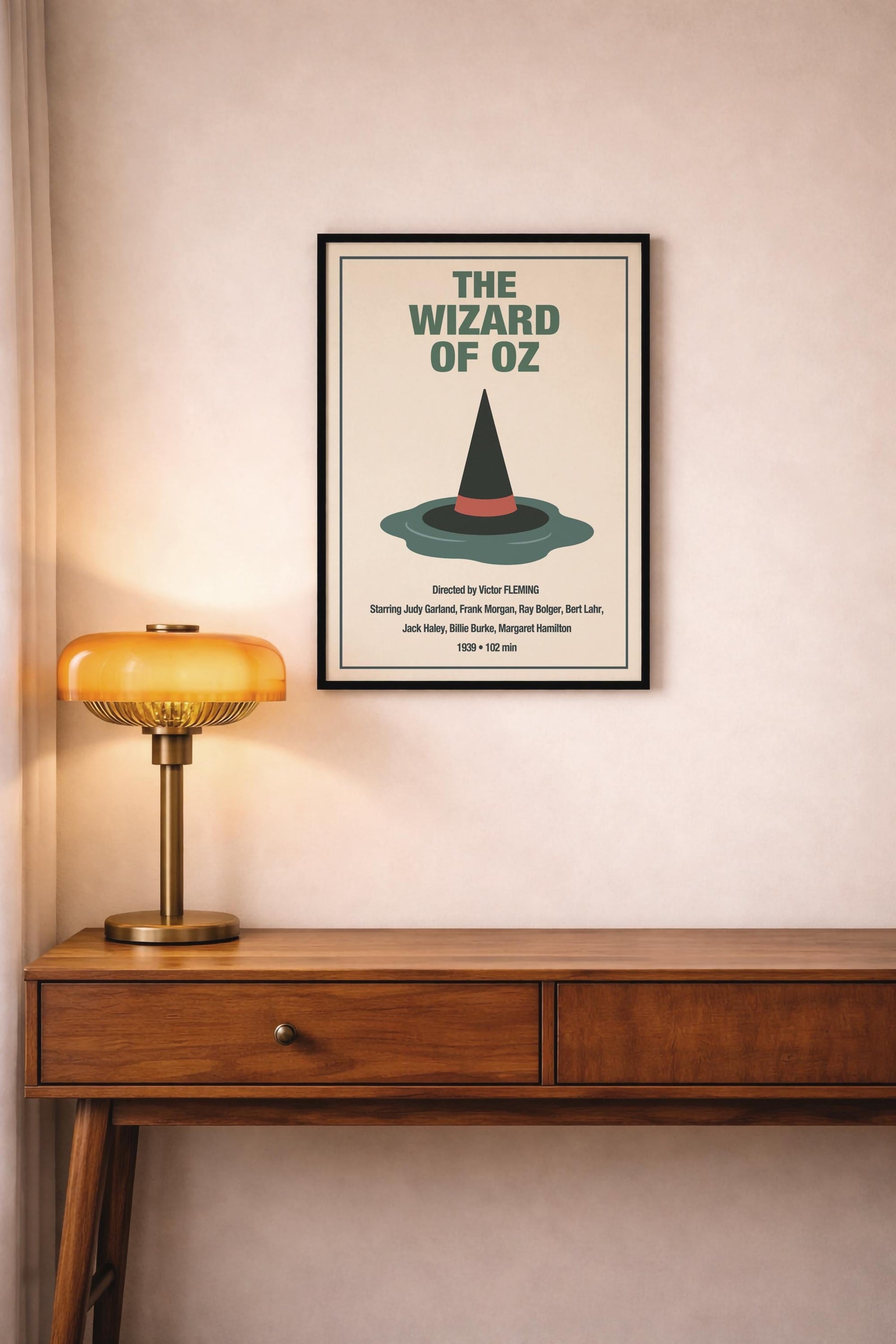 Wizard of Oz Minimalist Movie Poster – Wicked Witch Hat Cinema Print — image 7