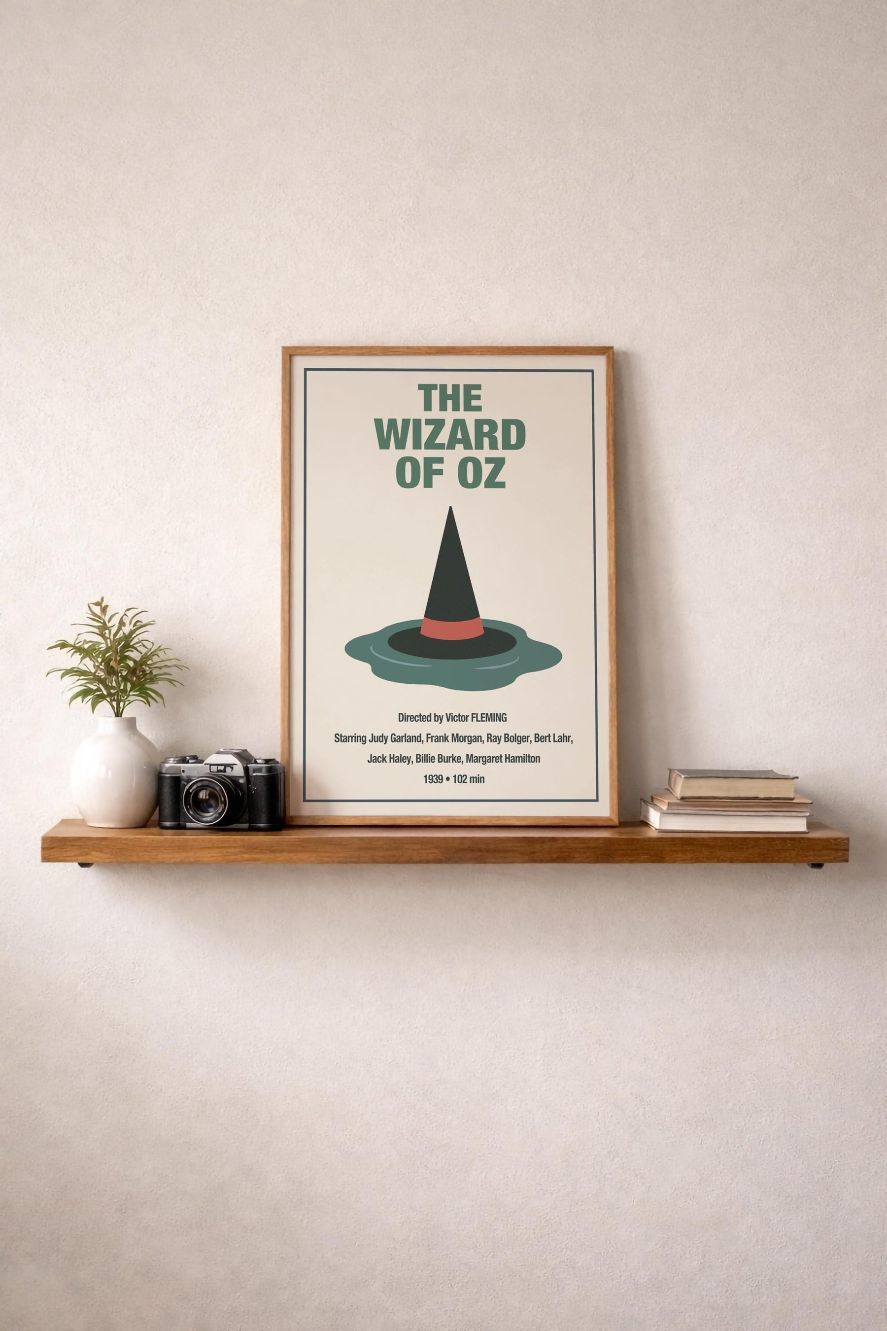 Wizard of Oz Minimalist Movie Poster – Wicked Witch Hat Cinema Print — image 8
