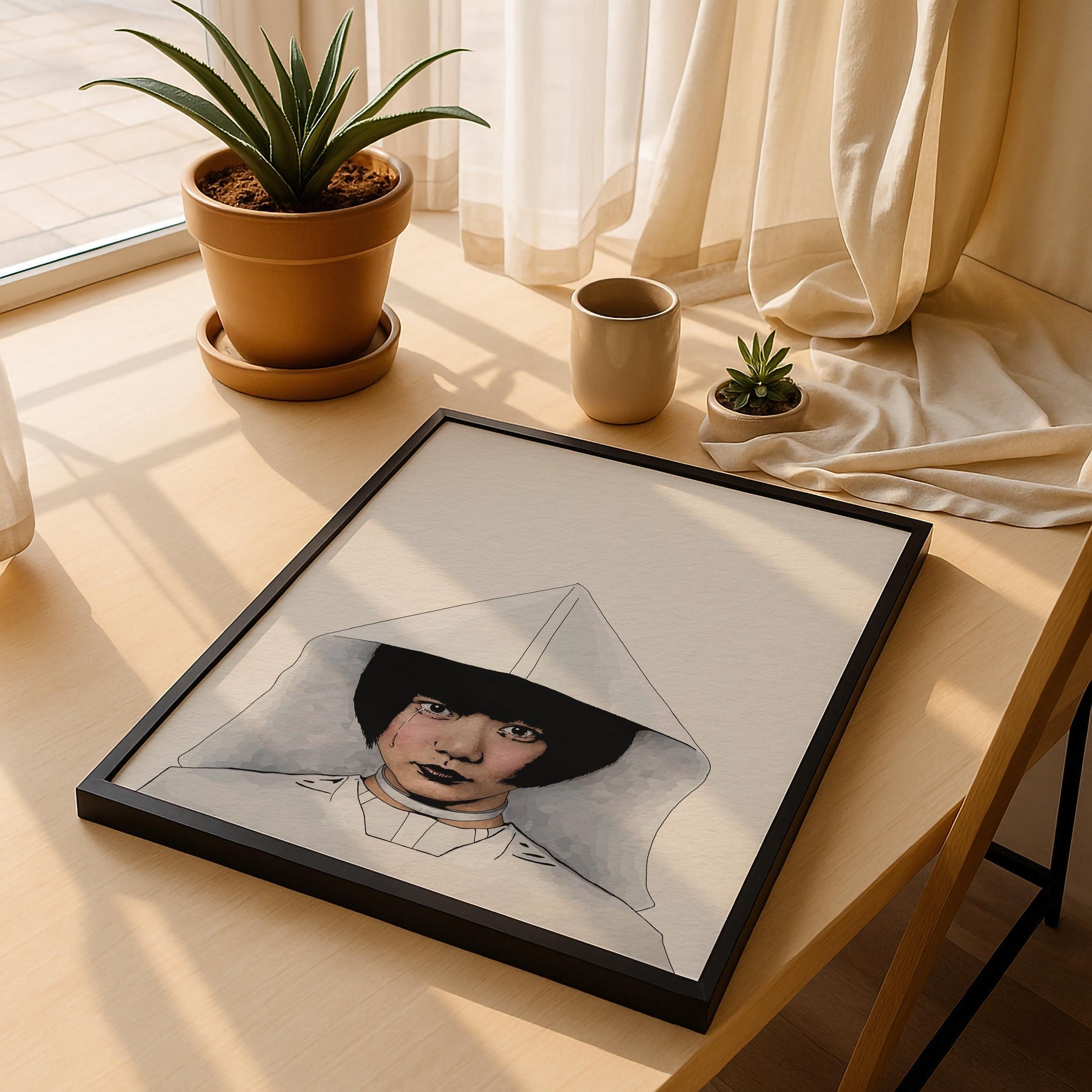 Cloud Atlas Sonmi-451 Portrait Print – Cult Film Illustration - Minimalist Movie Wall Art (Giclée) — image 7