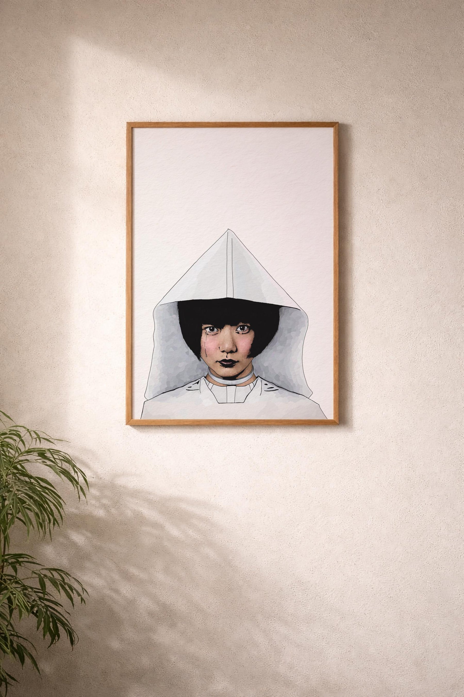 Cloud Atlas Sonmi-451 Portrait Print – Cult Film Illustration - Minimalist Movie Wall Art (Giclée) — image 4