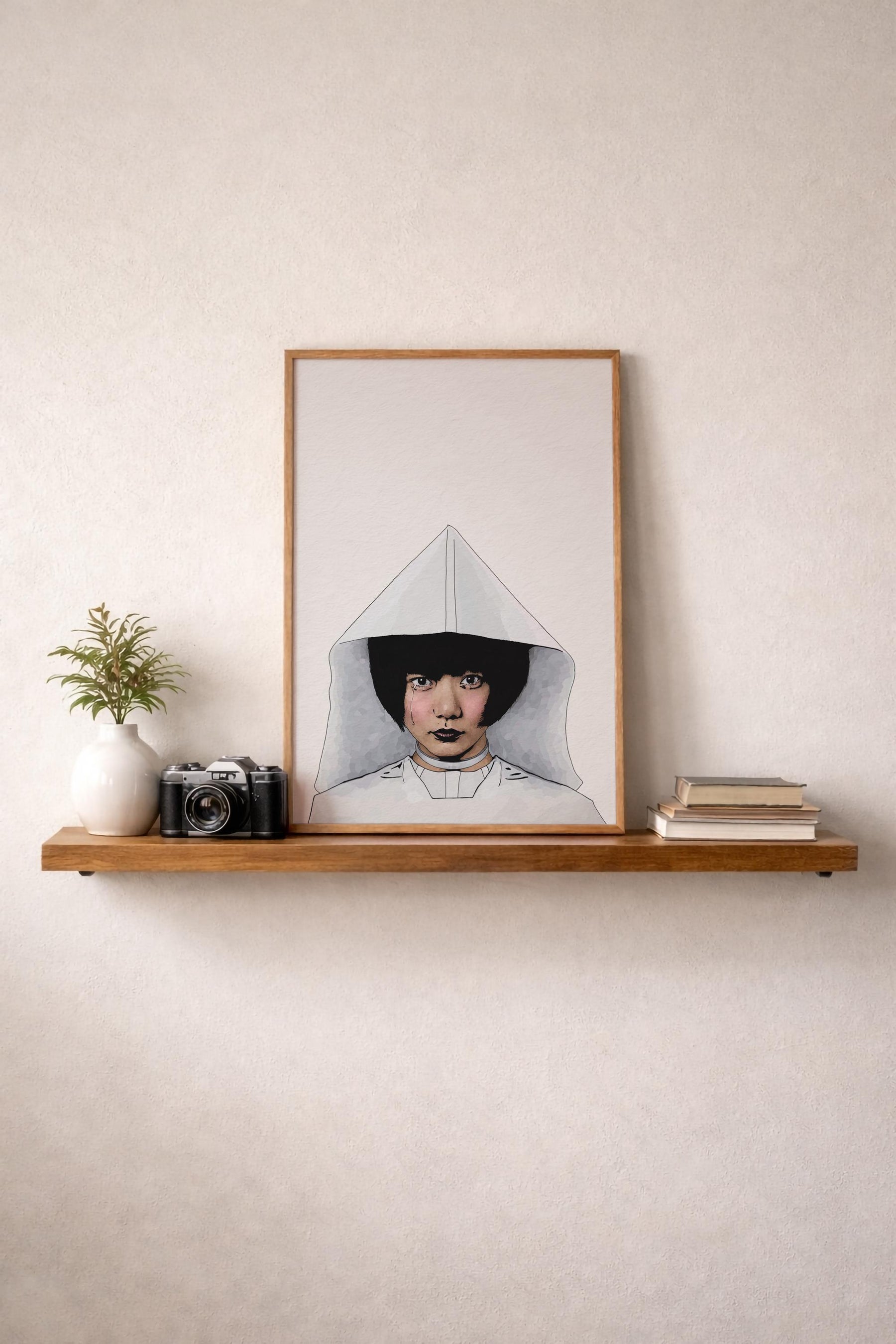 Cloud Atlas Sonmi-451 Portrait Print – Cult Film Illustration - Minimalist Movie Wall Art (Giclée) — image 8