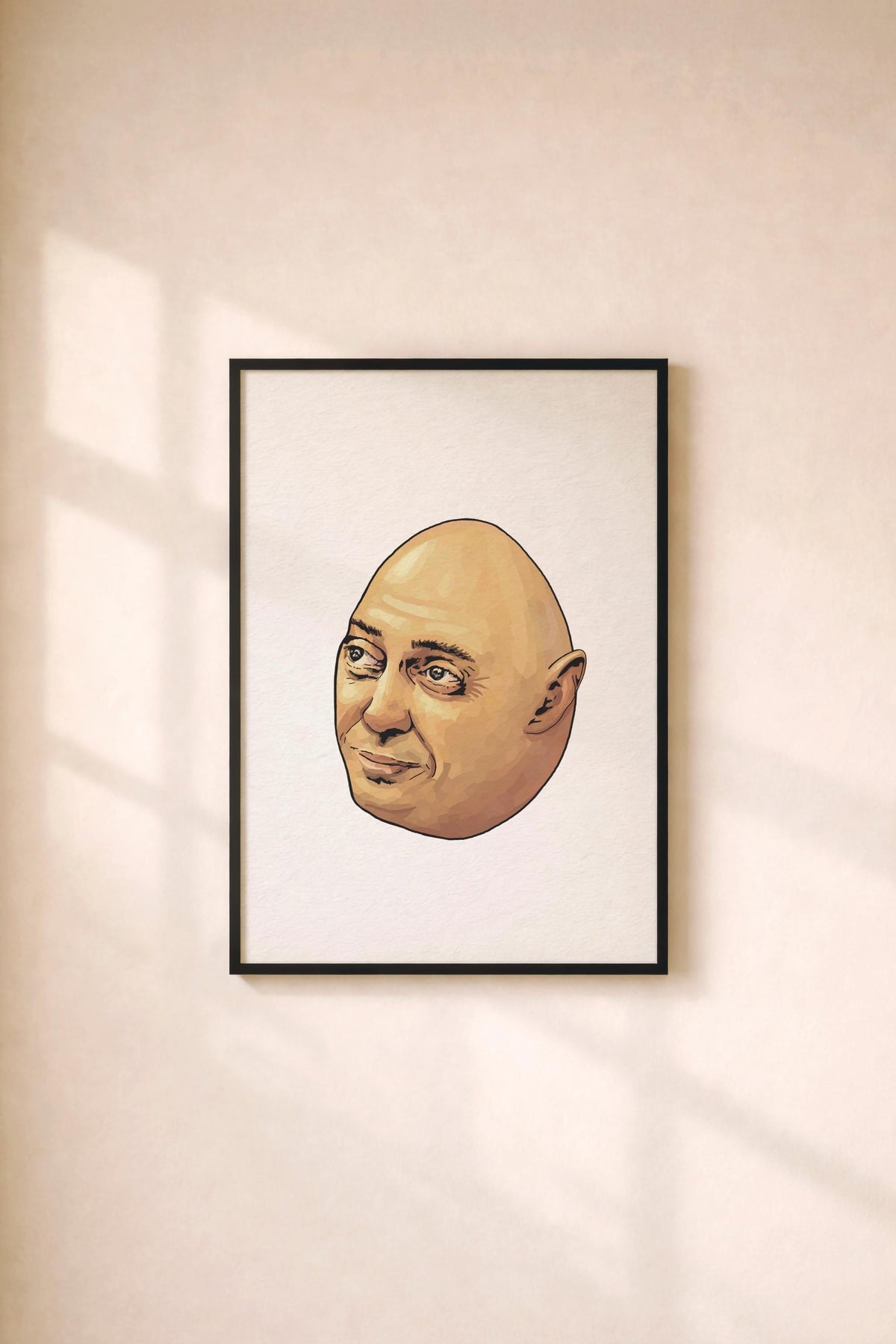 The Sopranos Tony Egg Steve Buscemi Portrait Print – Minimalist TV Wall Art (Giclée)