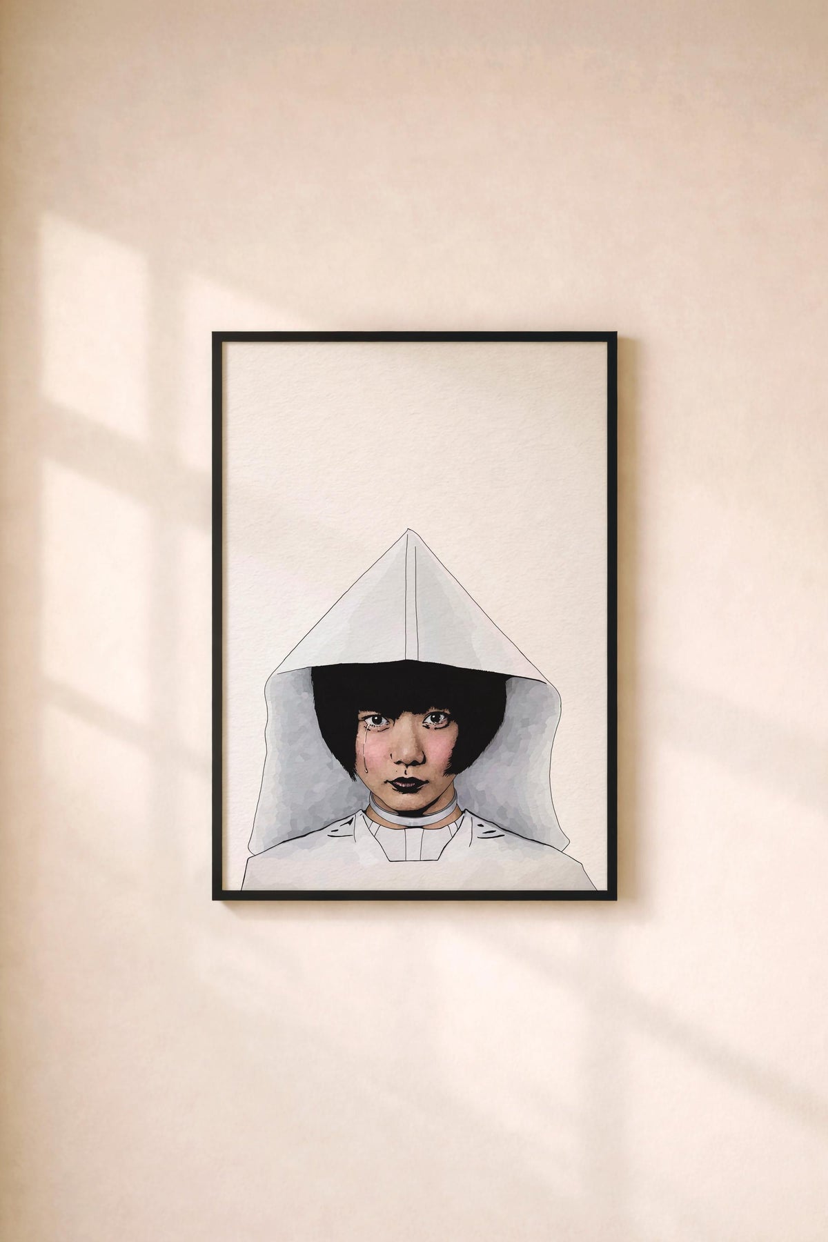 Cloud Atlas Sonmi-451 Portrait Print | Cult Film Illustration | Minimalist Movie Wall Art (Giclée)