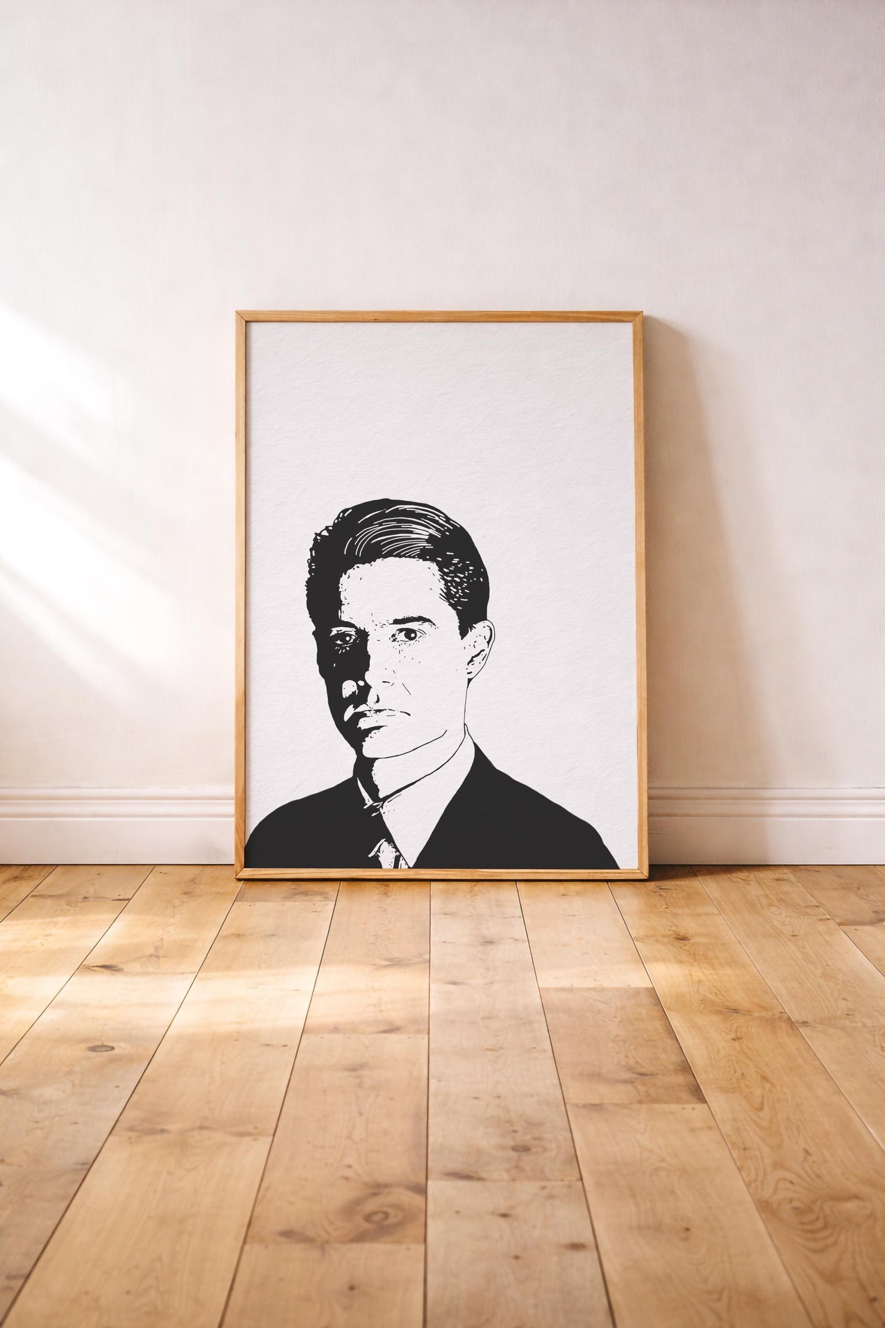 Twin Peaks Special Agent Dale Cooper - Hand-Drawn Film Poster Art Print — image 4