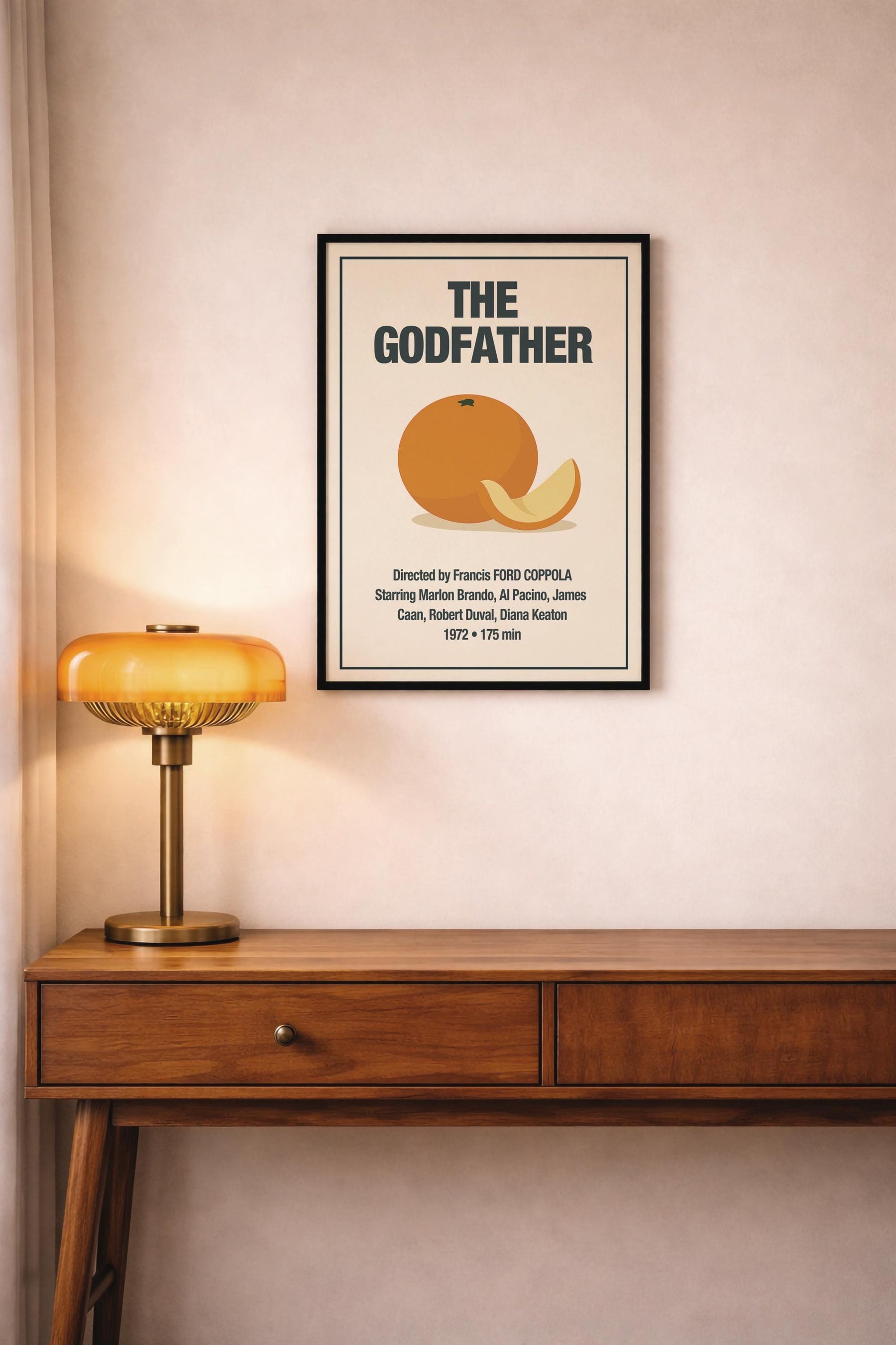 The Godfather Minimalist Movie Poster – Vintage Film Art Print — image 8