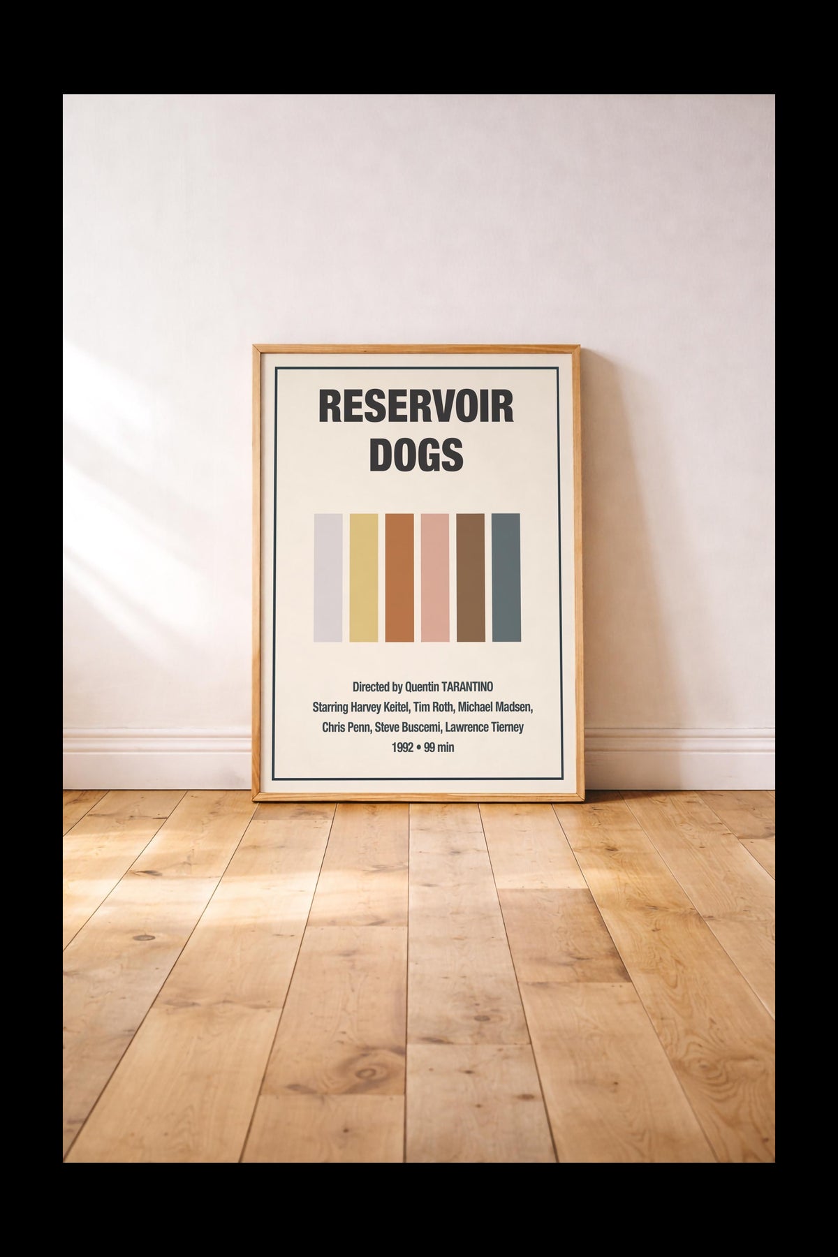 Reservoir Dogs Minimalist Movie Poster | Vintage Film Art Print