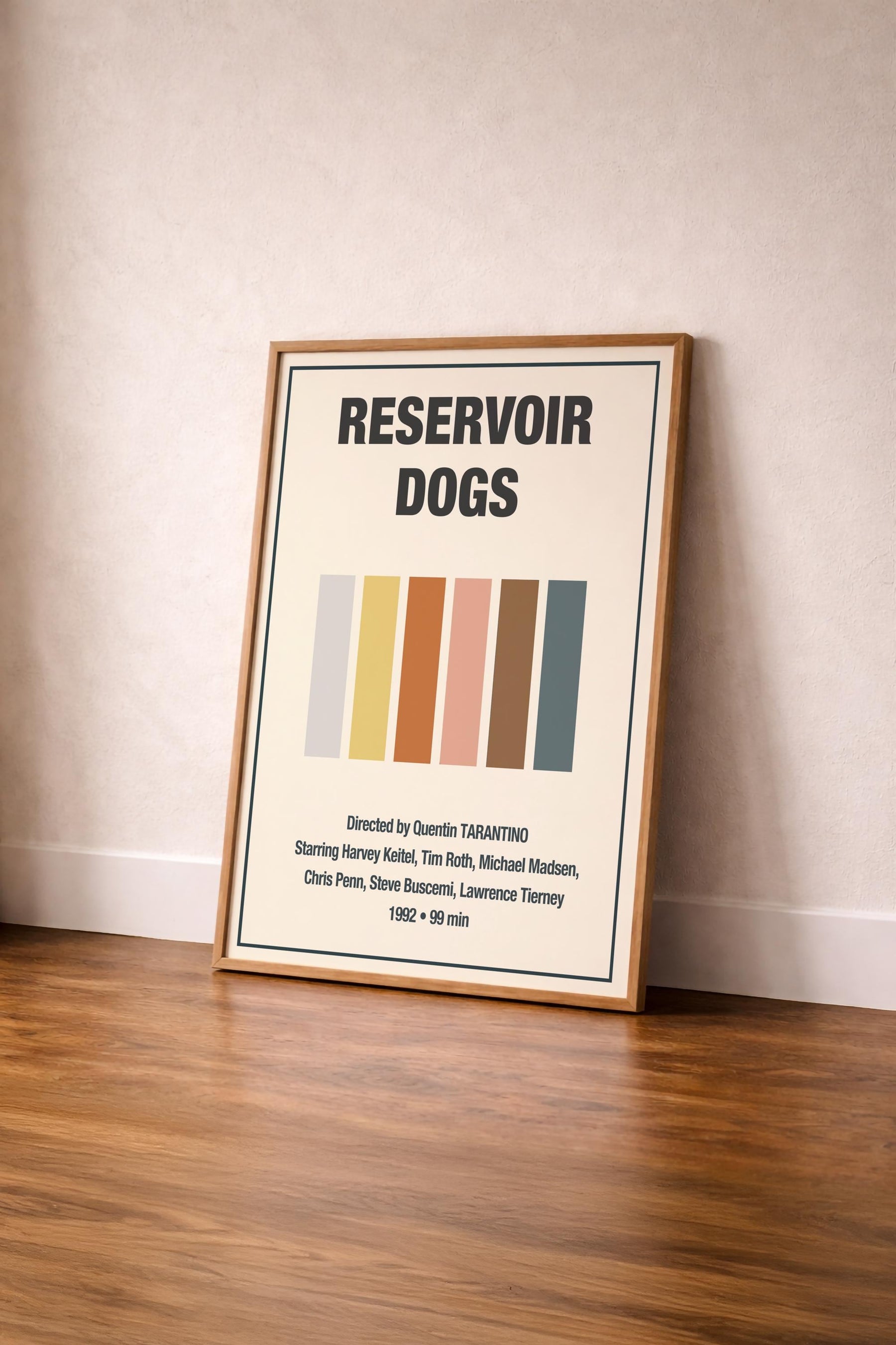Reservoir Dogs Minimalist Movie Poster – Vintage Film Art Print — image 4