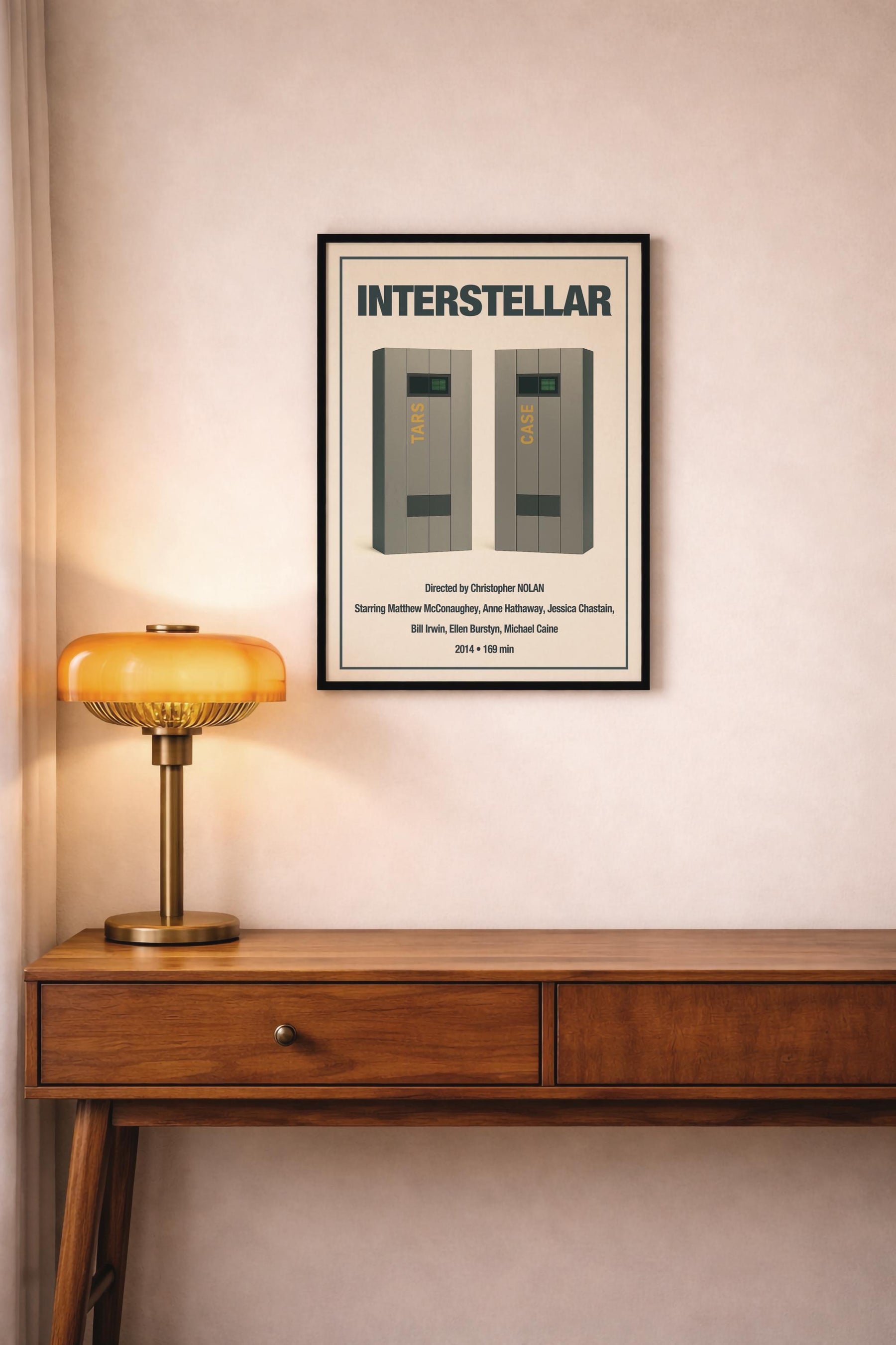 Interstellar Minimalist Movie Poster – Vintage Film Art Print — image 7