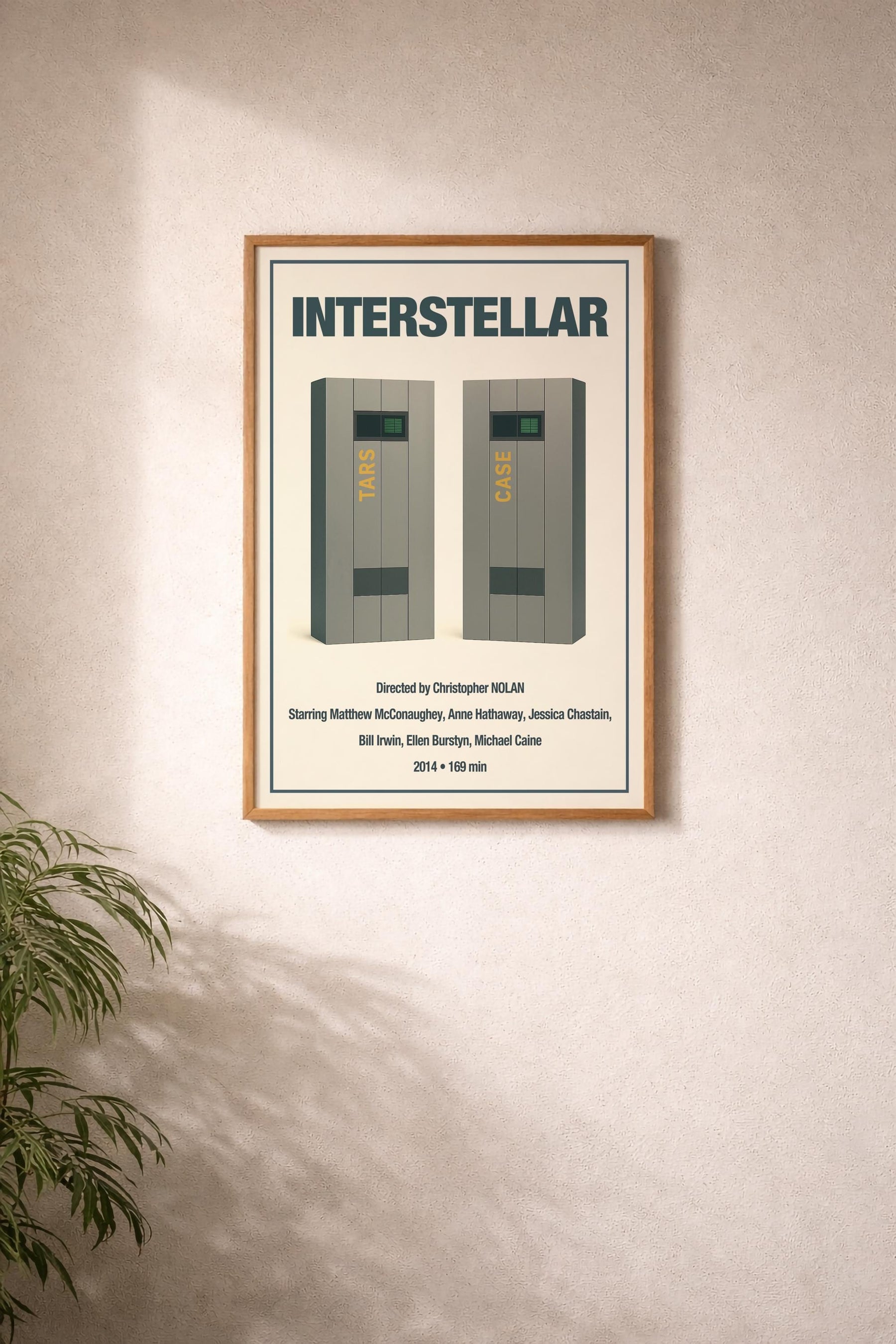 Interstellar Minimalist Movie Poster – Vintage Film Art Print — image 6