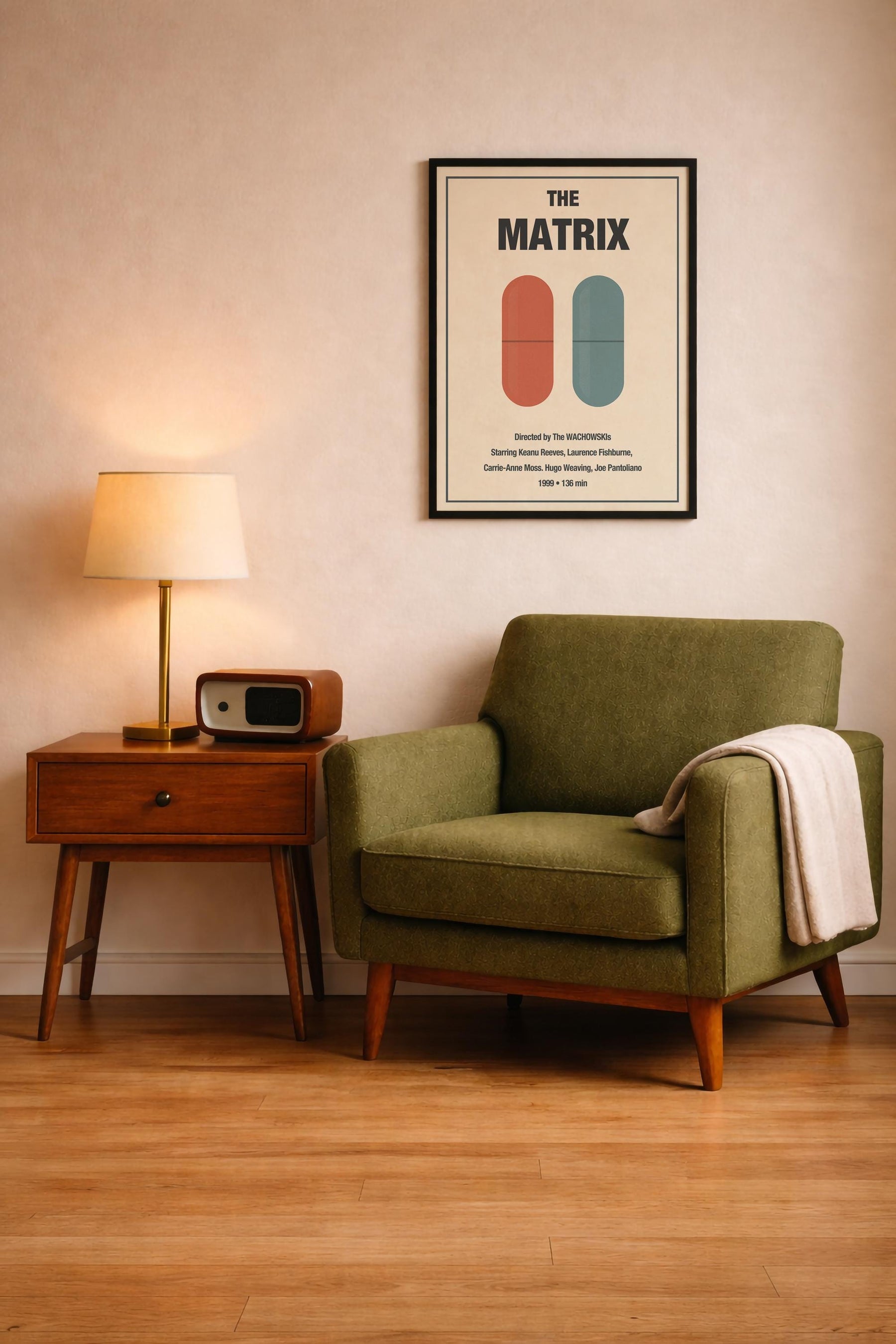 The Matrix Minimalist Movie Poster – Vintage Film Art Print — image 9