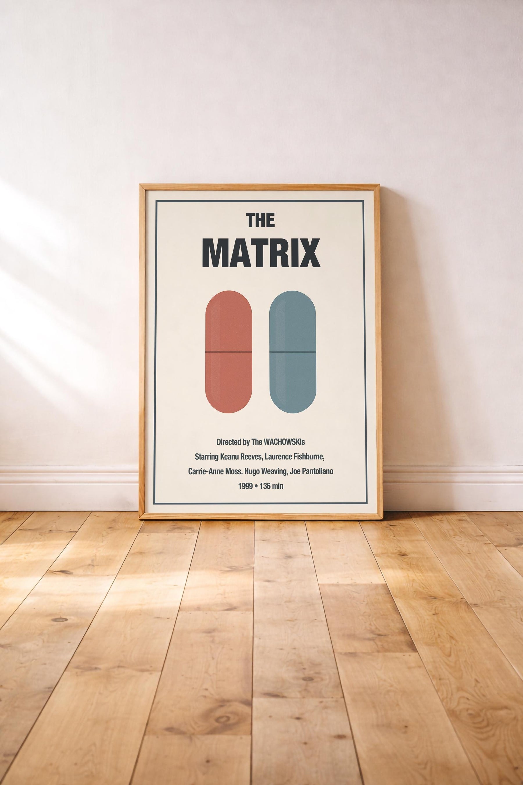 The Matrix Minimalist Movie Poster – Vintage Film Art Print — image 2