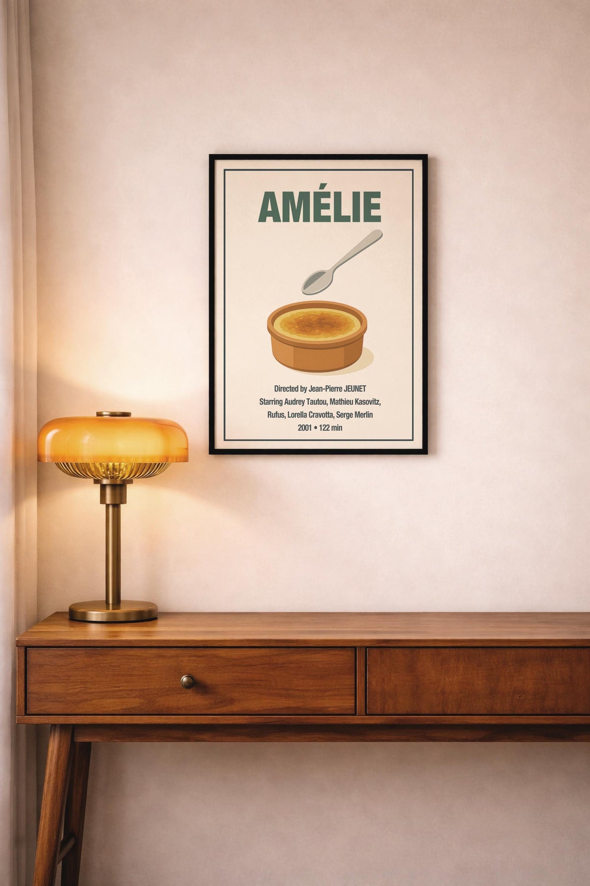 Amélie Minimalist Film Poster – Vintage French Cinema Wall Art Print — image 7