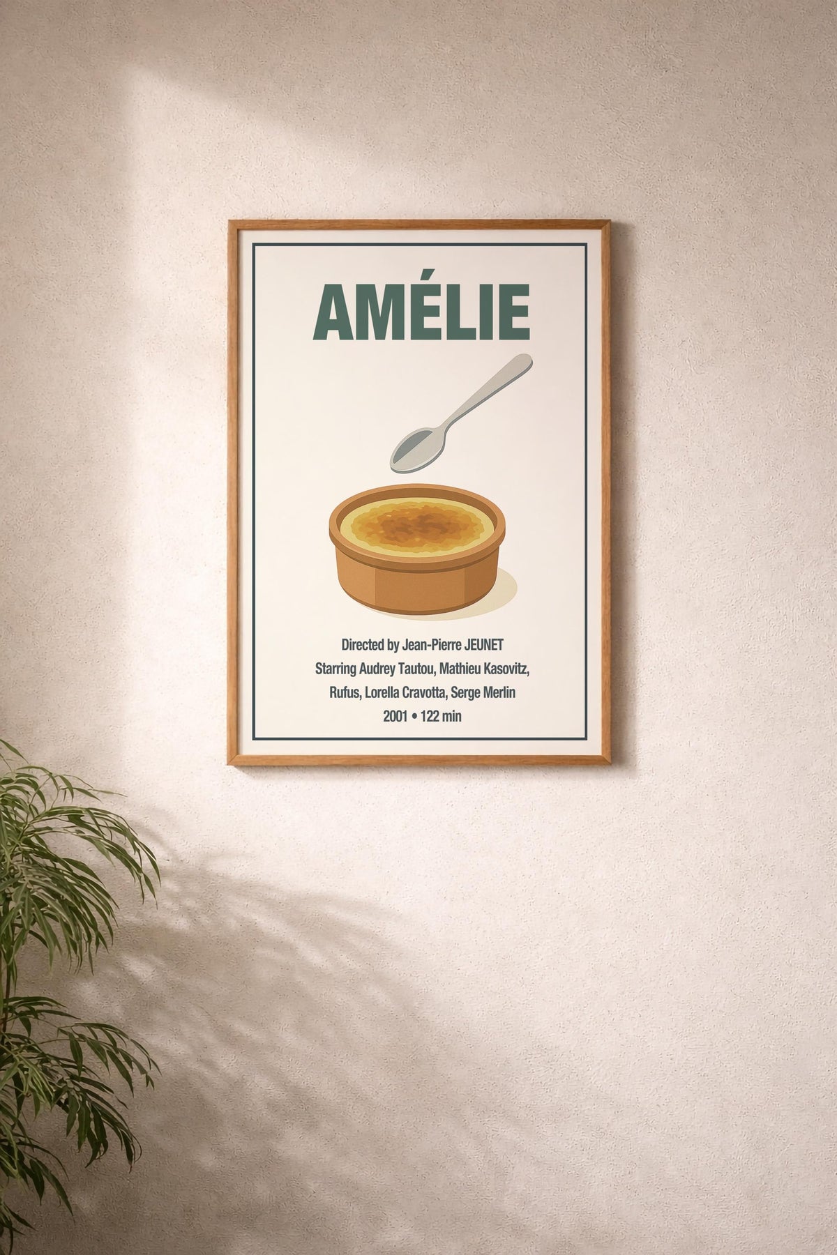 Amélie Minimalist Film Poster – Vintage French Cinema Wall Art Print — image 6