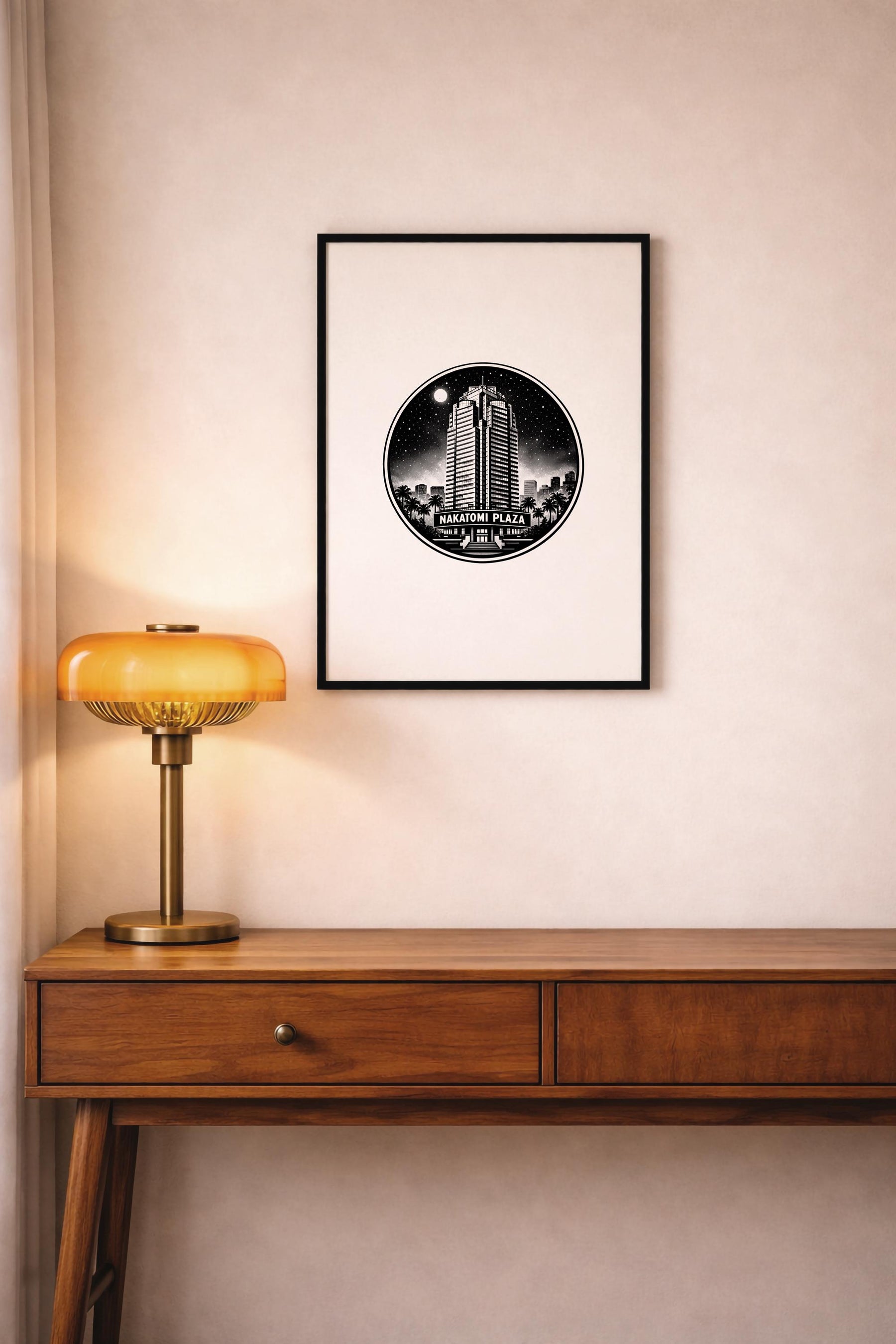 Die Hard Nakatomi Plaza Print – Minimalist Movie Location Poster — image 7
