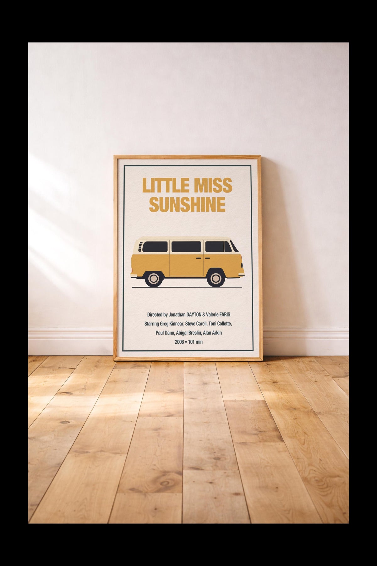 Little Miss Sunshine Minimalist Movie Poster | Vintage Film Art Print