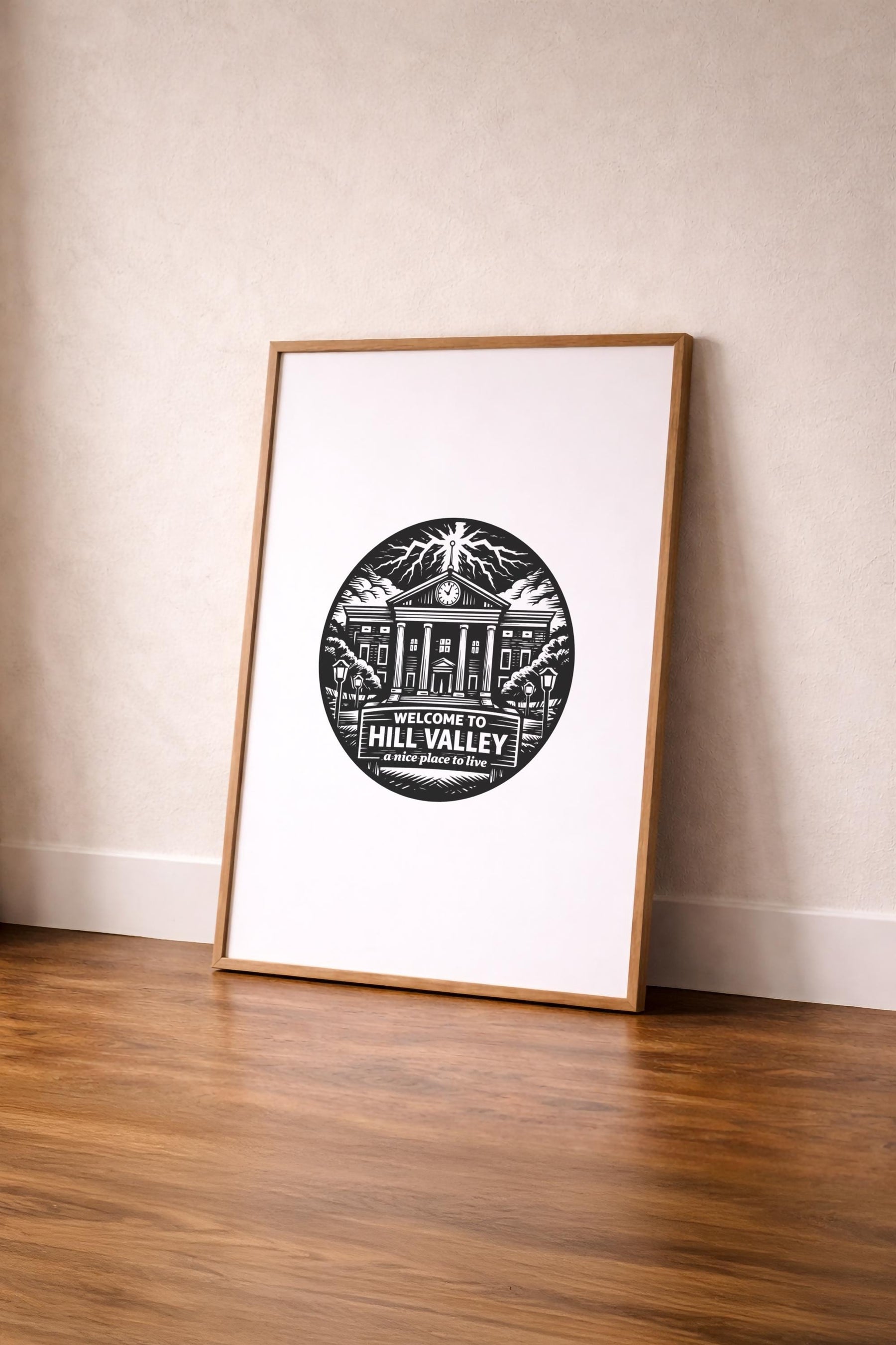Back to the Future Hill Valley Print – Movie Location Poster — image 5