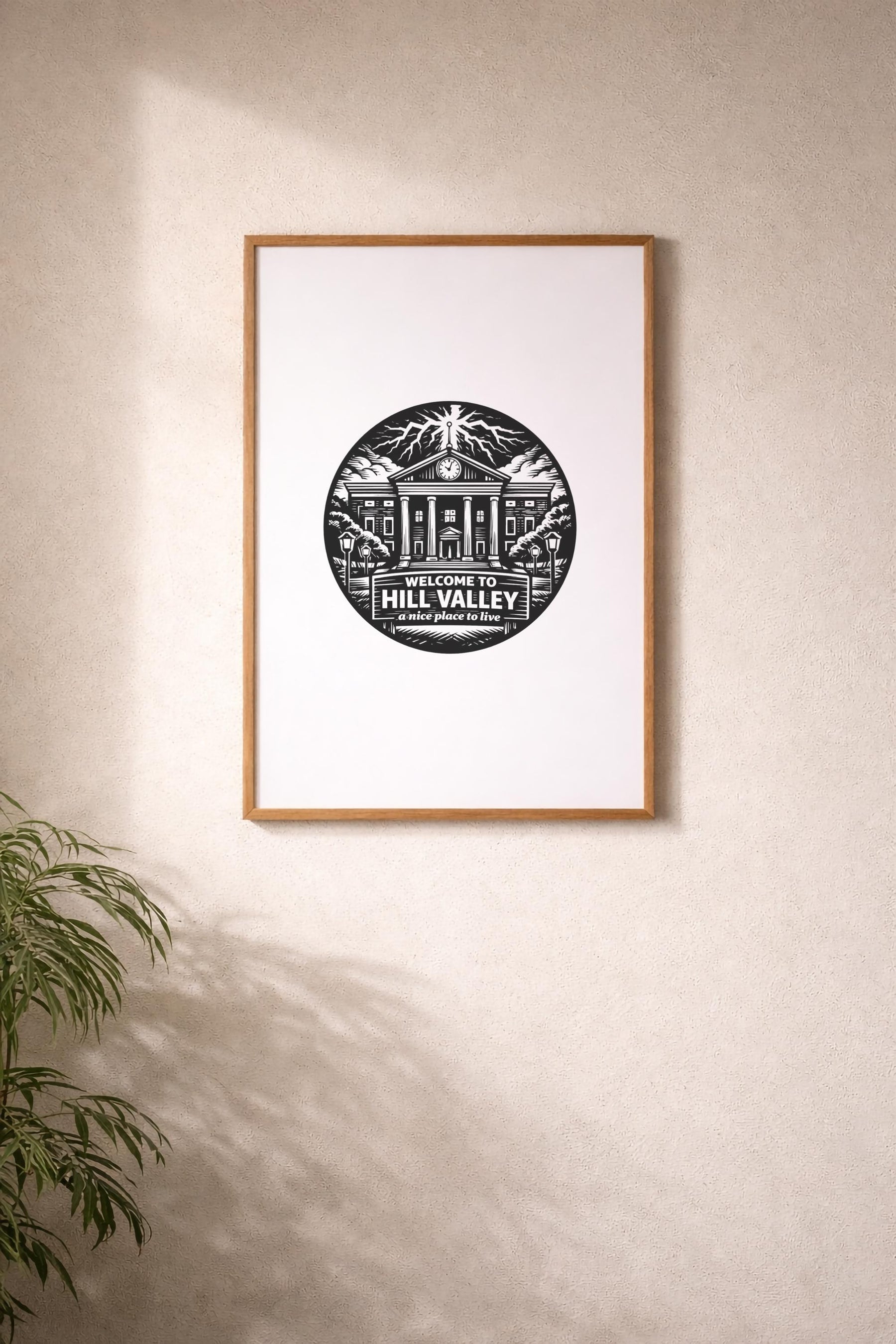 Back to the Future Hill Valley Print – Movie Location Poster — image 6