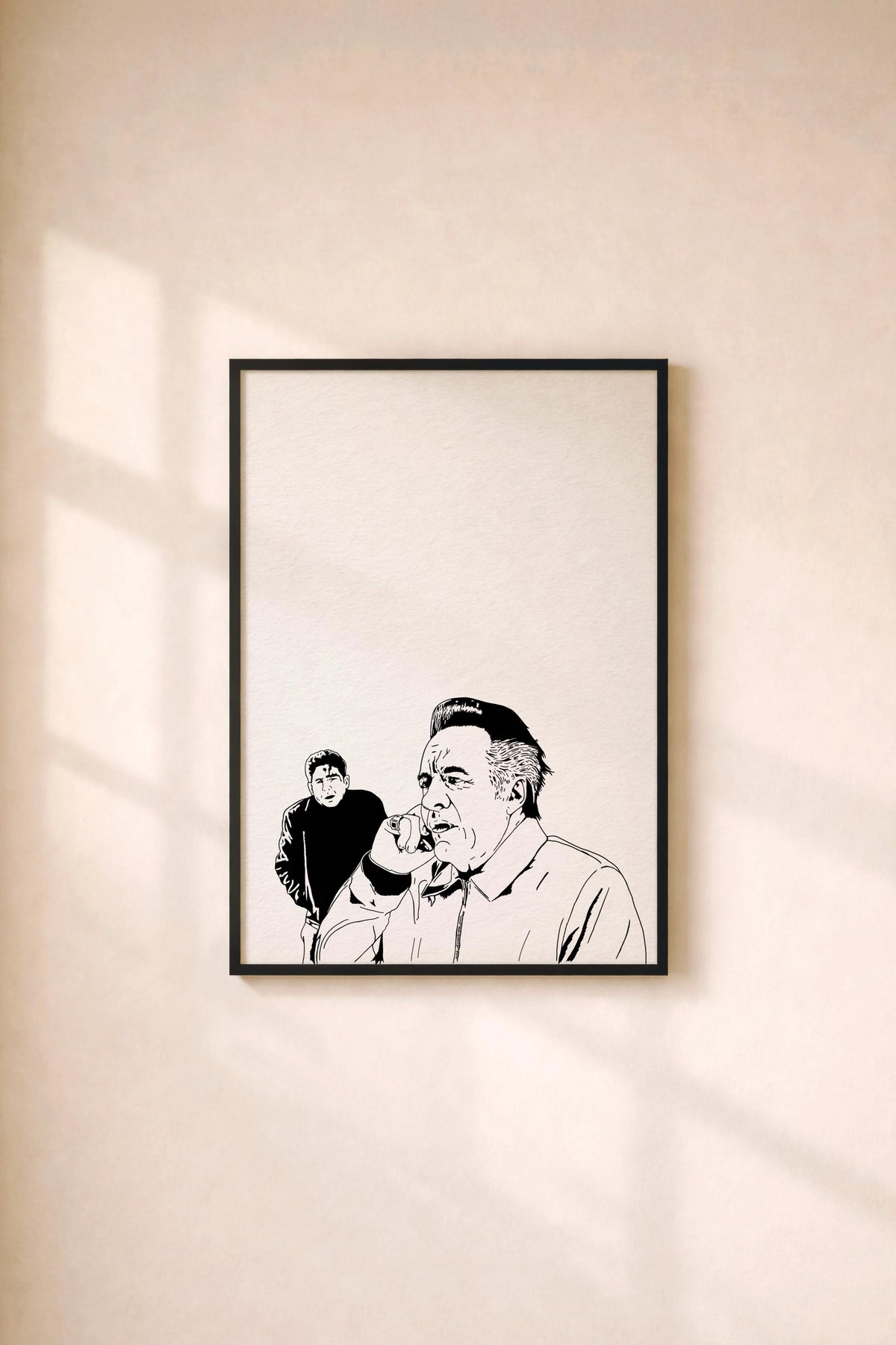 Pine Barrens Sopranos Art Print | Illustrated TV Poster