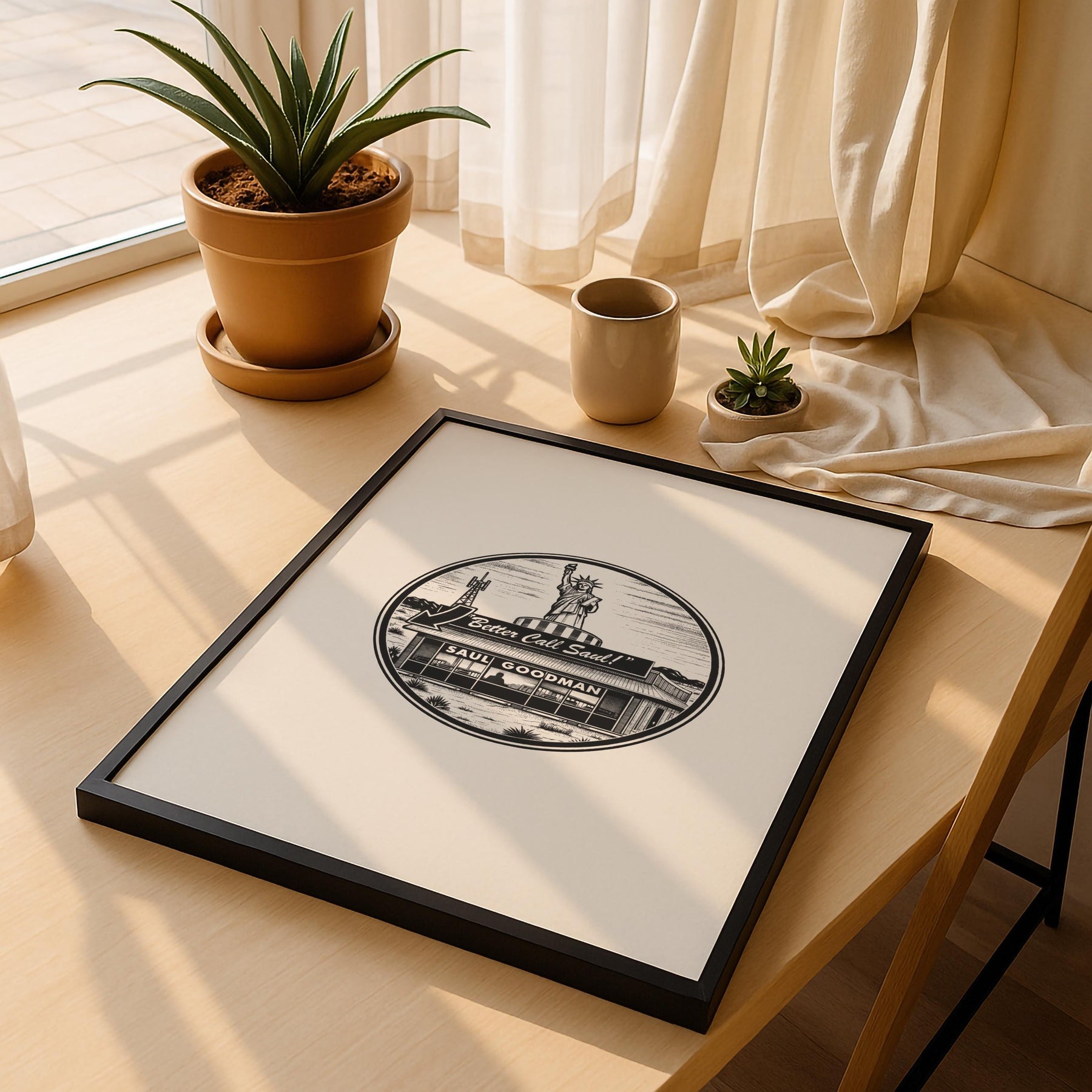 Better Call Saul Saul Goodman Office Minimalist Print – Giclée TV Wall Décor — image 5
