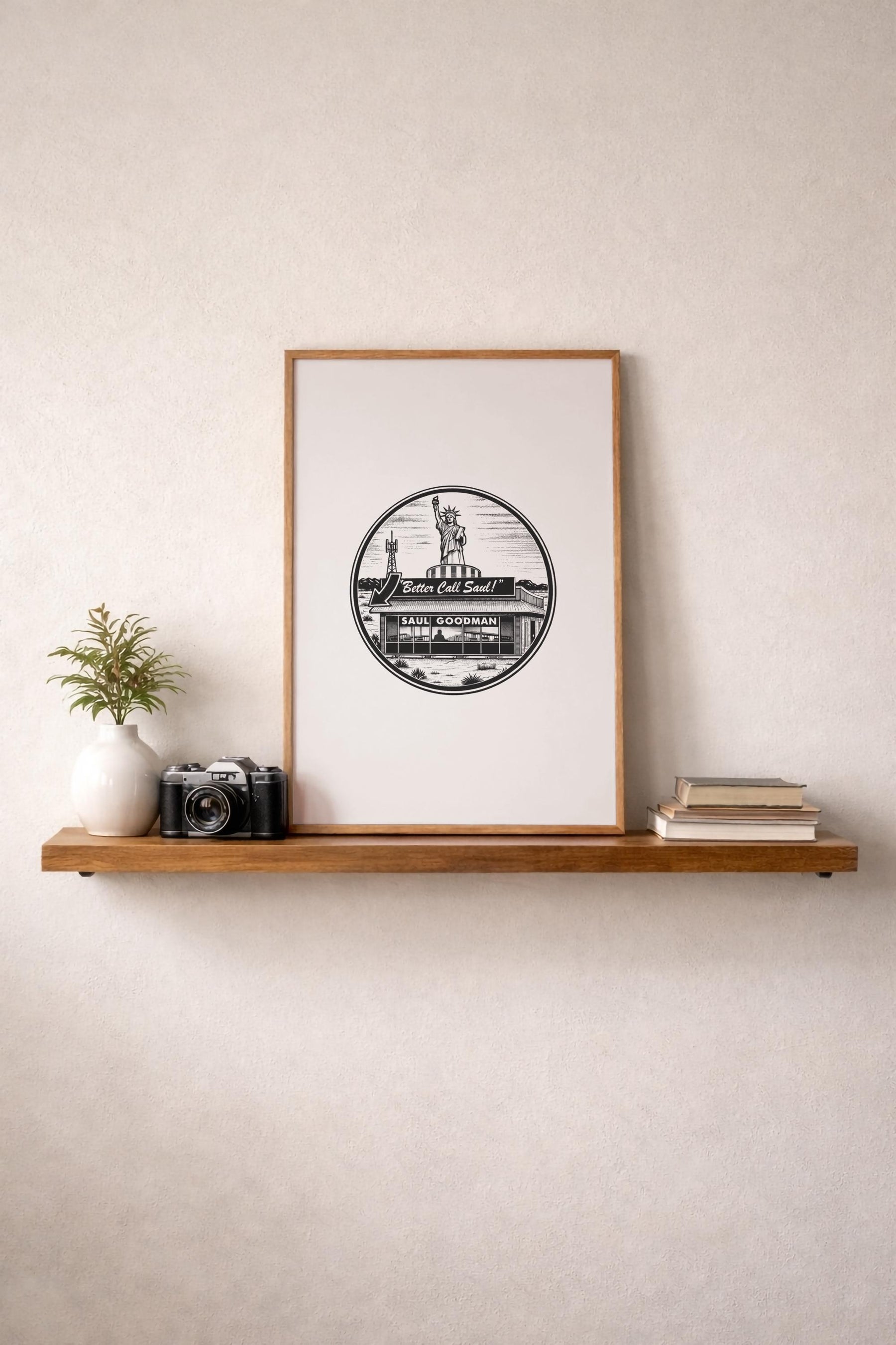 Better Call Saul Saul Goodman Office Minimalist Print – Giclée TV Wall Décor — image 8