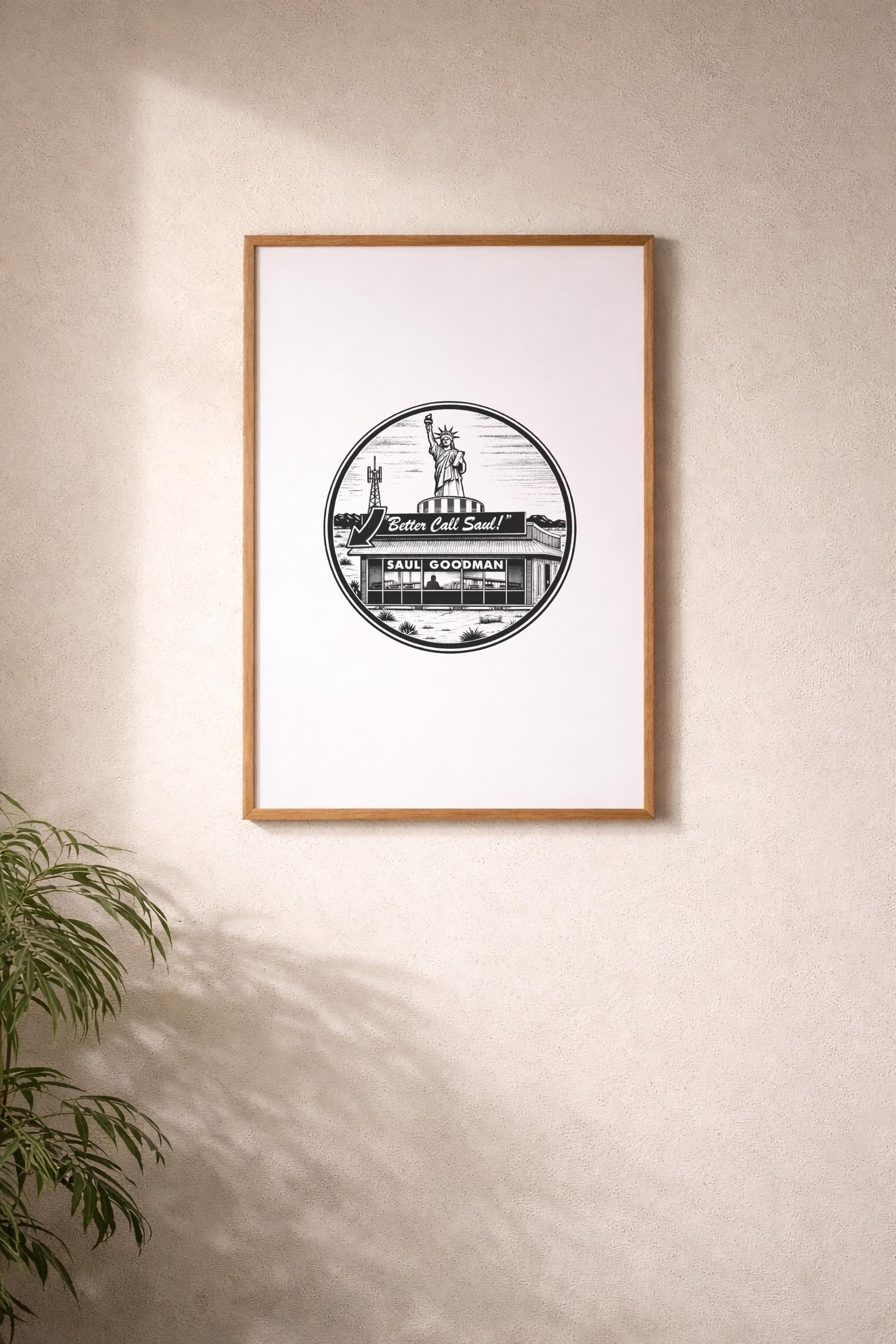 Better Call Saul Saul Goodman Office Minimalist Print – Giclée TV Wall Décor — image 7