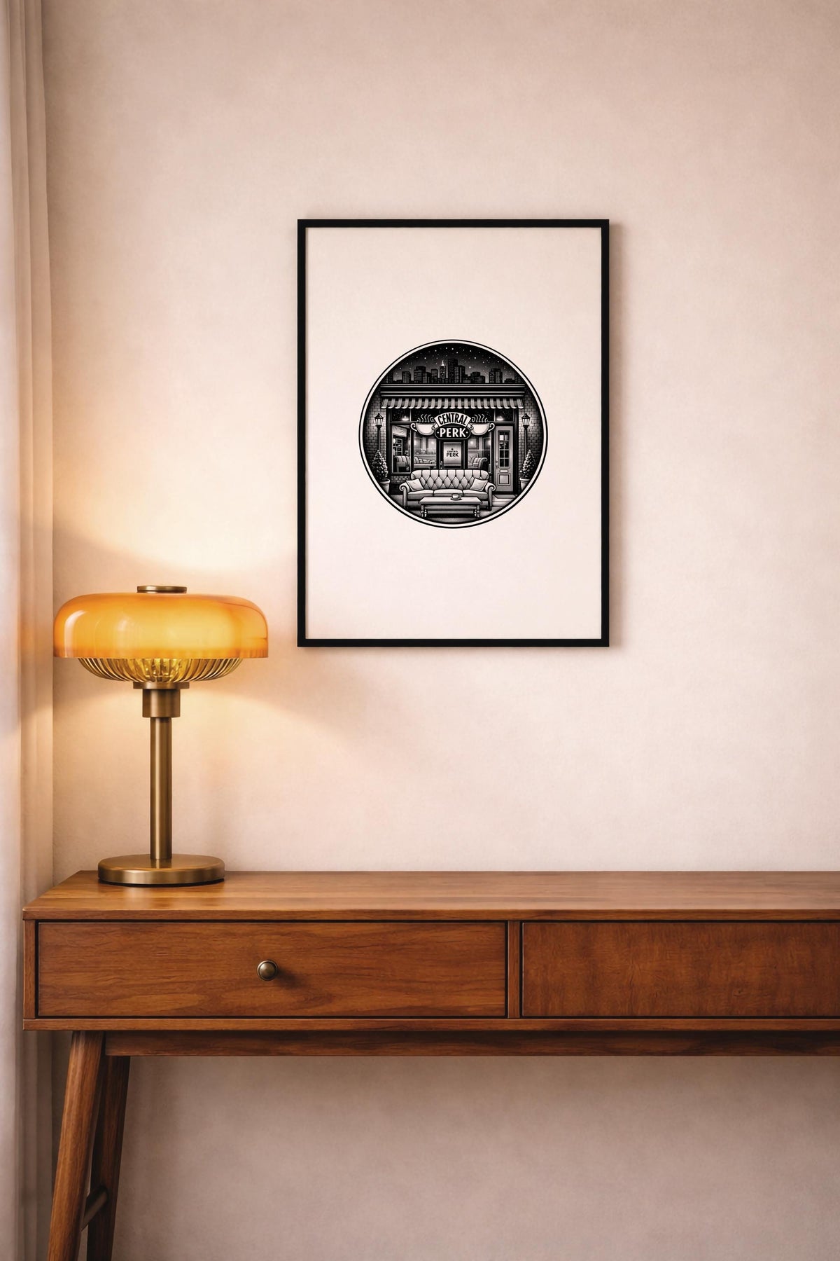 Friends Central Perk Minimalist Art Print – Giclée TV Wall Décor — image 6