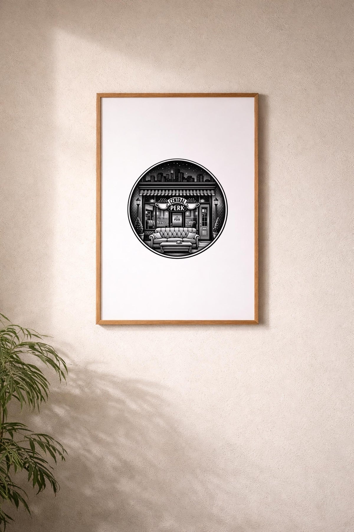 Friends Central Perk Minimalist Art Print – Giclée TV Wall Décor — image 7