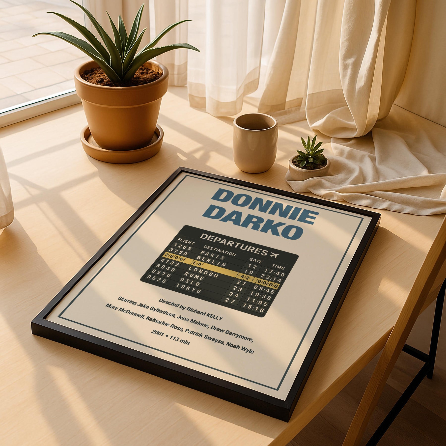 Donnie Darko Minimalist Poster – Countdown Cult Movie Wall Art — image 5