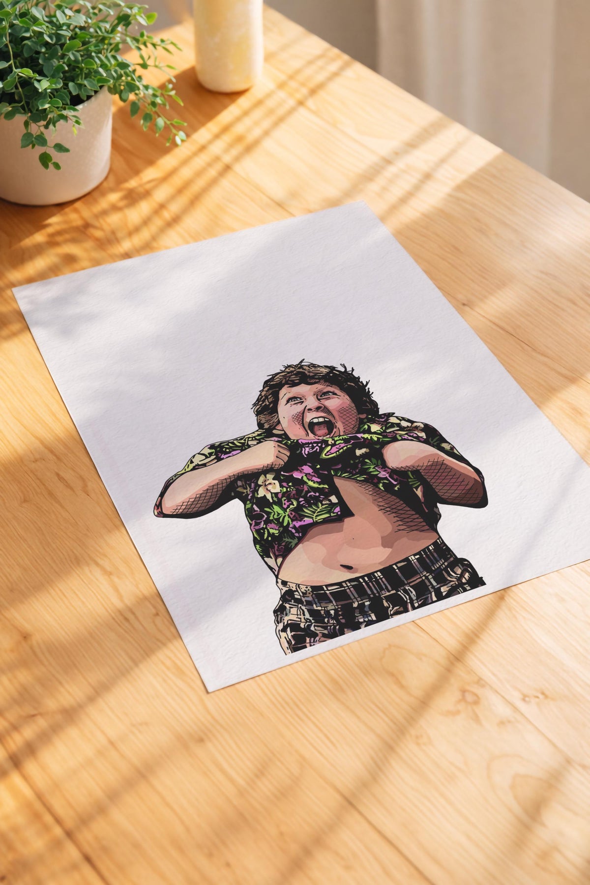 The Goonies Truffle Shuffle Portrait Print – 80s Cult Film Giclée Poster — image 5