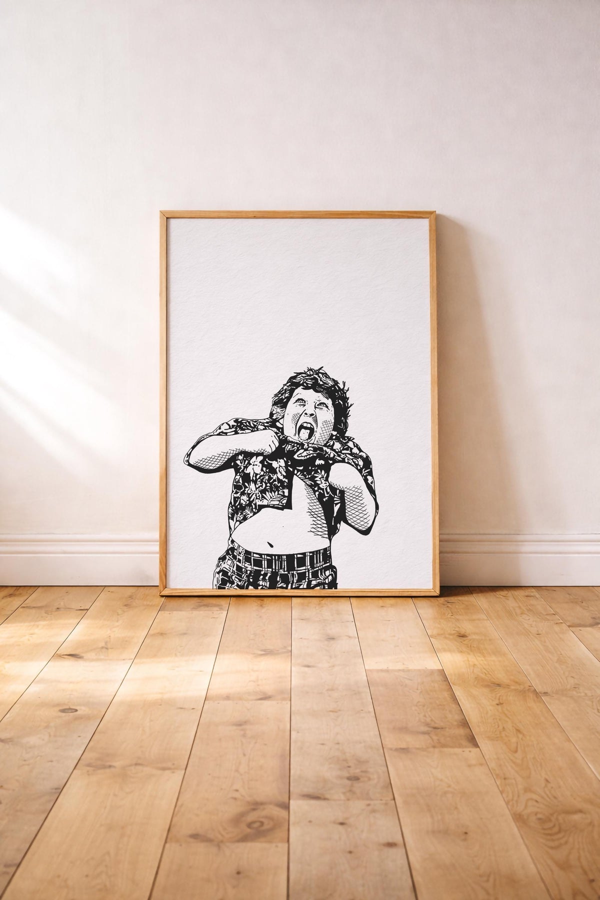 The Goonies Truffle Shuffle Portrait Print – 80s Cult Film Giclée Poster — image 4