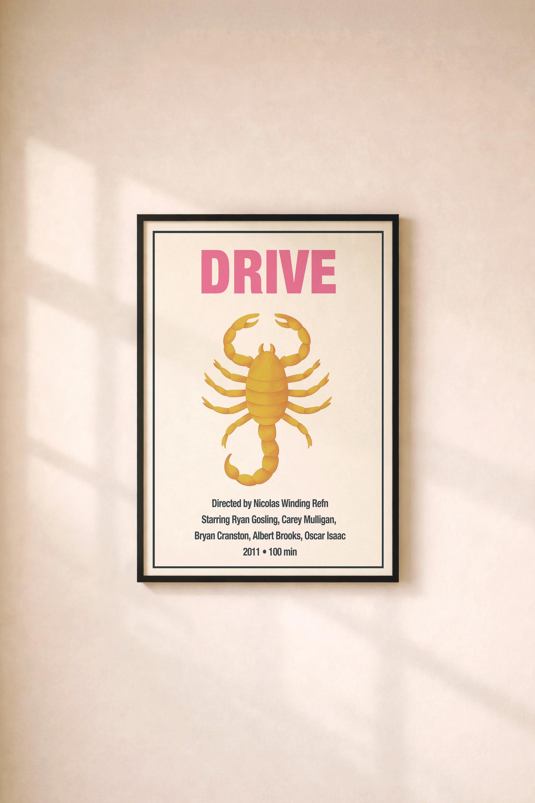 Donnie Darko Minimalist Poster – Countdown Cult Movie Wall Art