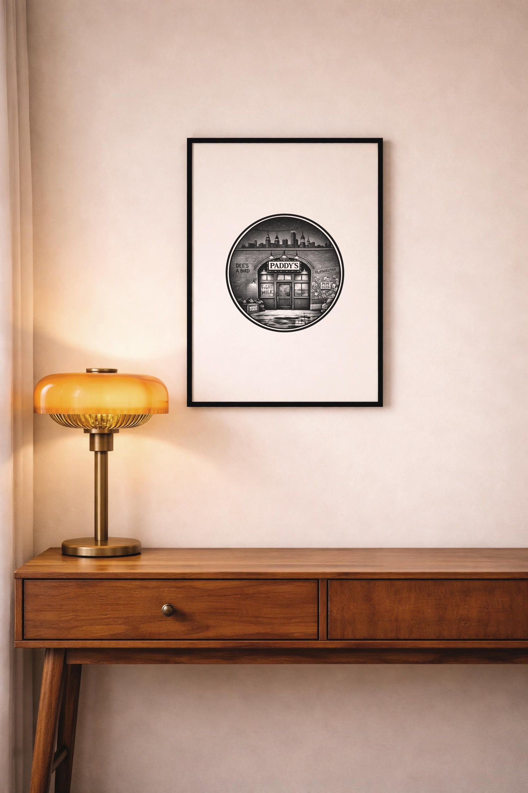 It’s Always Sunny in Philadelphia Paddy’s Pub Minimalist TV Location Art Print – Giclée Wall Decor — image 7