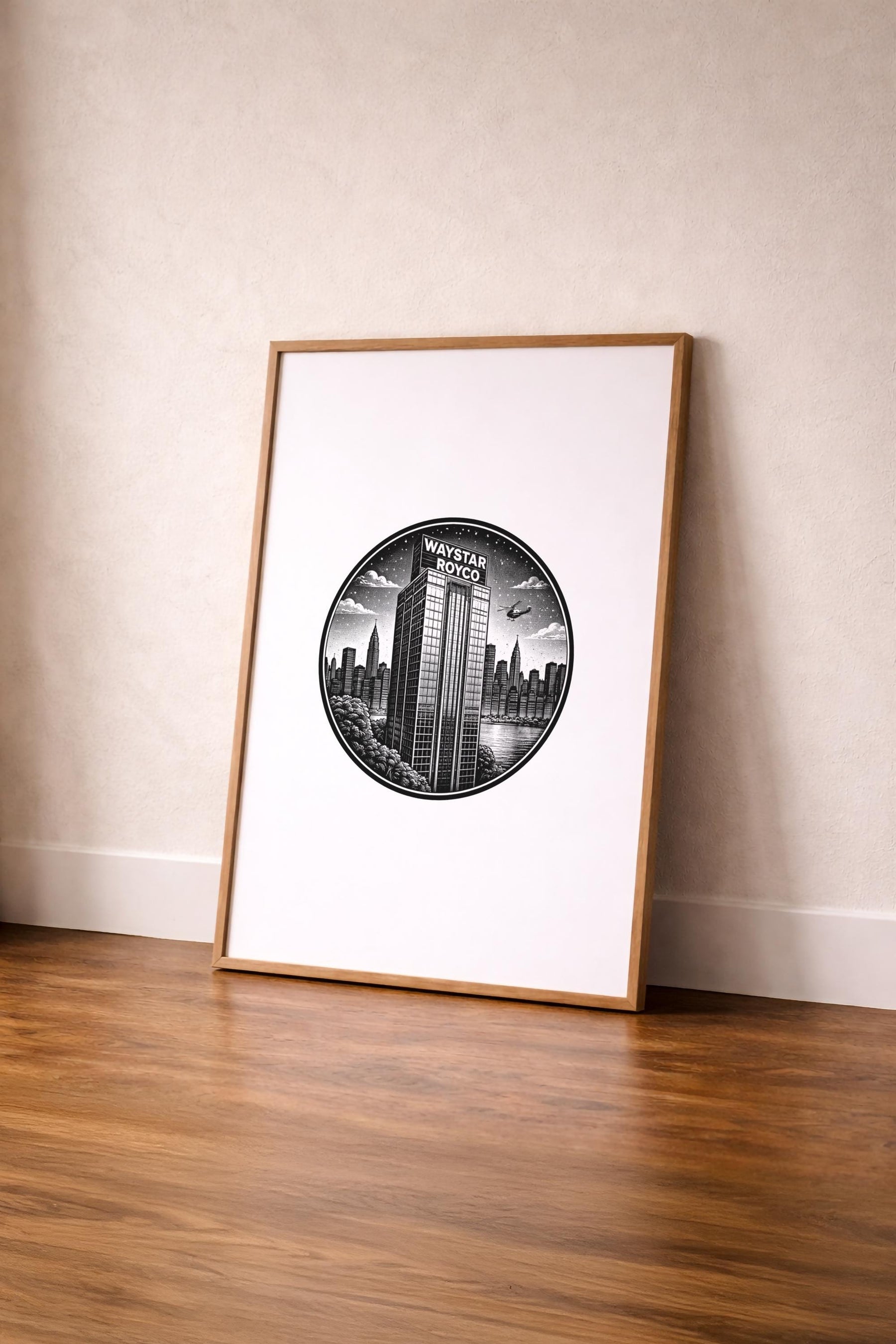 Succession Waystar Royco Tower Minimalist TV Location Art Print – Giclée Wall Decor — image 4