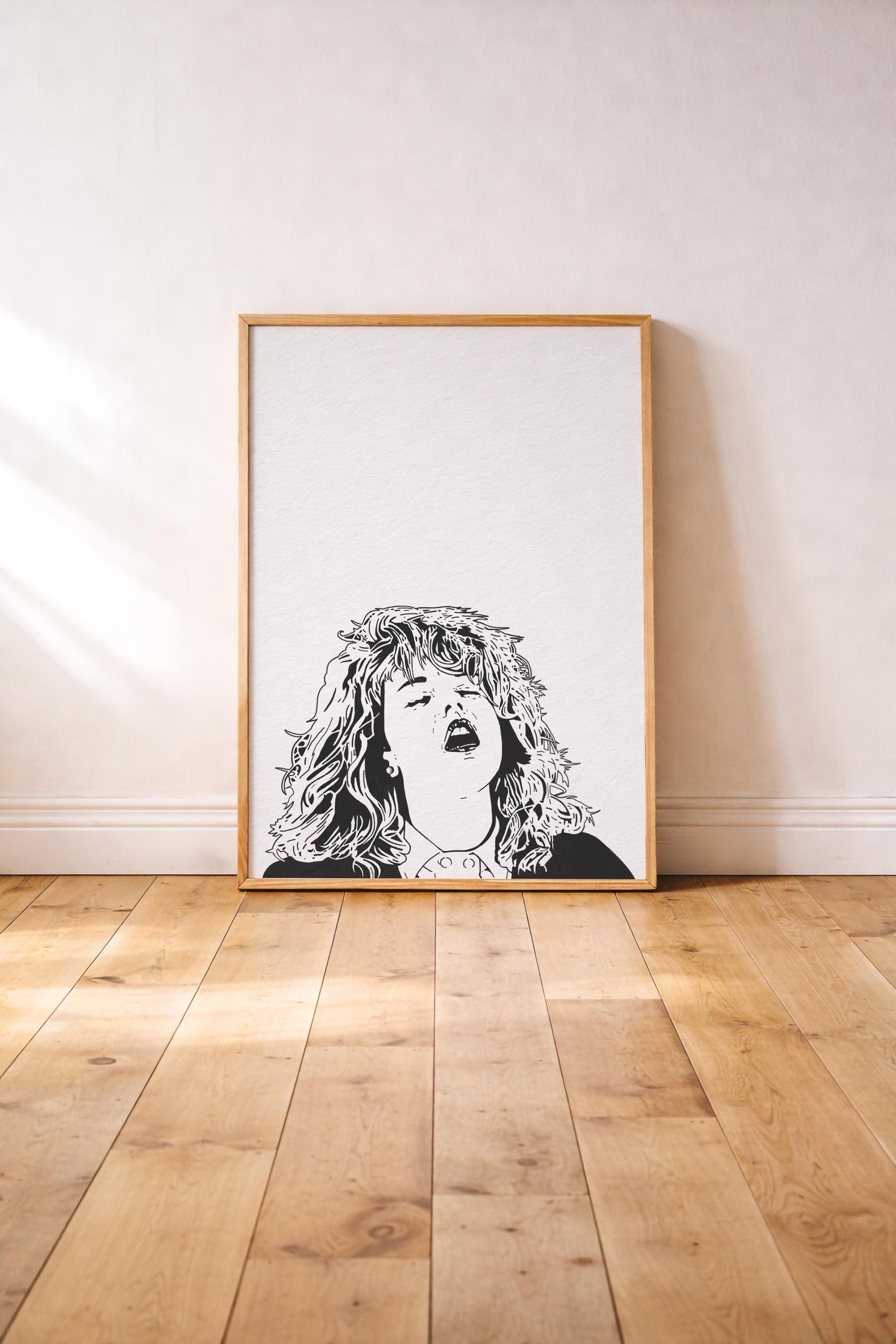 When Harry Met Sally Movie Poster Meg Ryan Minimalist Hand-Drawn Film Art (Giclée Print) — image 4