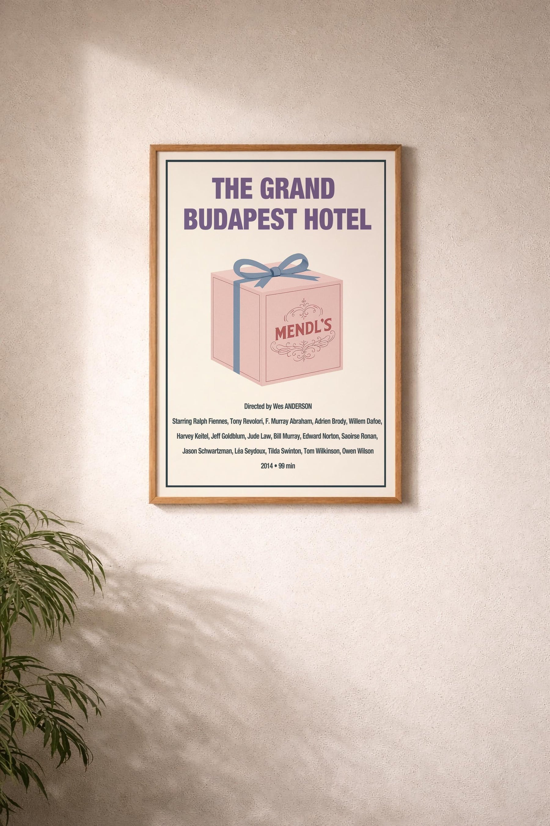 The Grand Budapest Hotel Minimalist Movie Poster – Mendl’s Patisserie Box Film Art Cinema Print — image 6