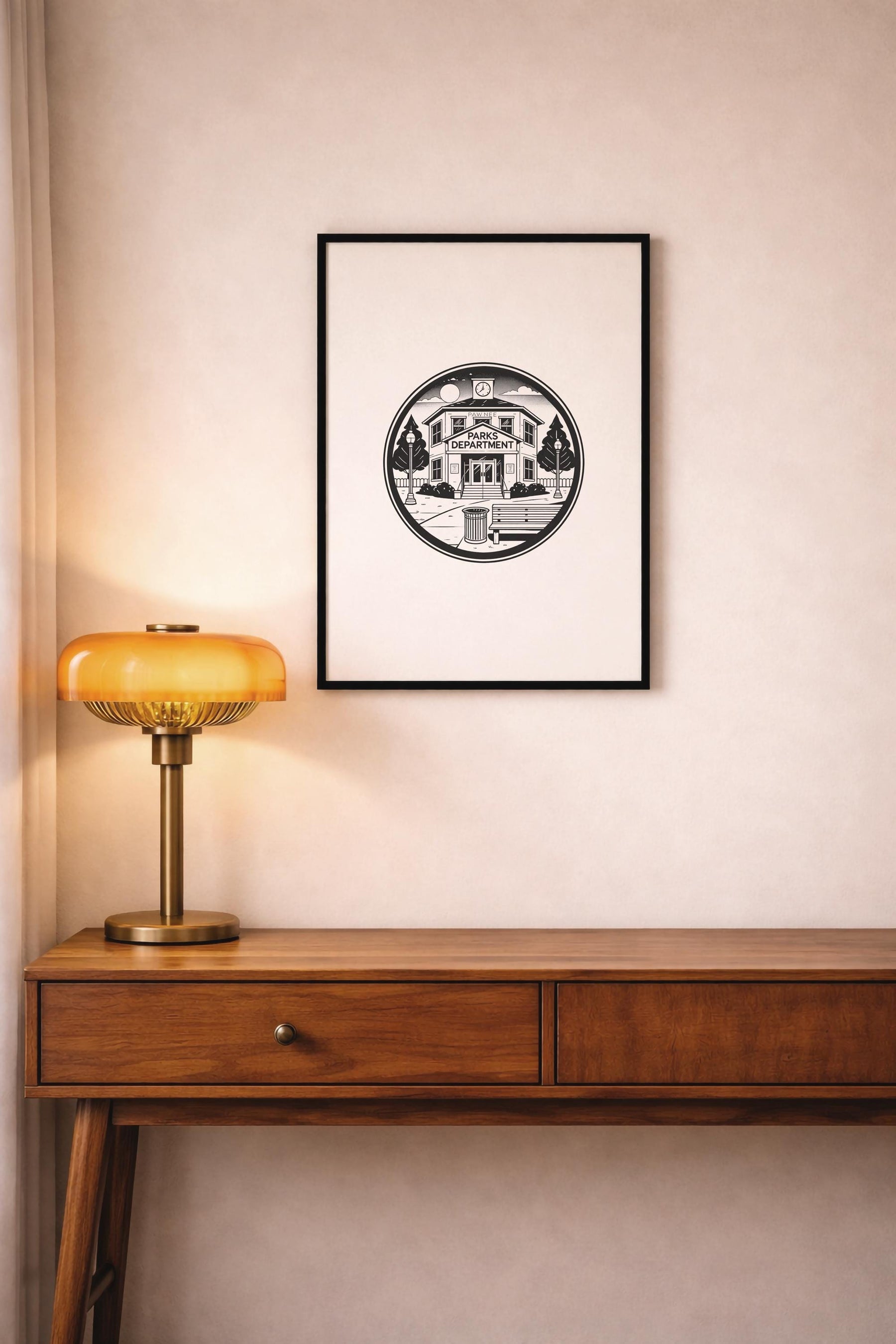 Parks and Recreation Minimalist TV Location - Pawnee Parks Department Art Poster – Giclée Wall Art Print — image 7