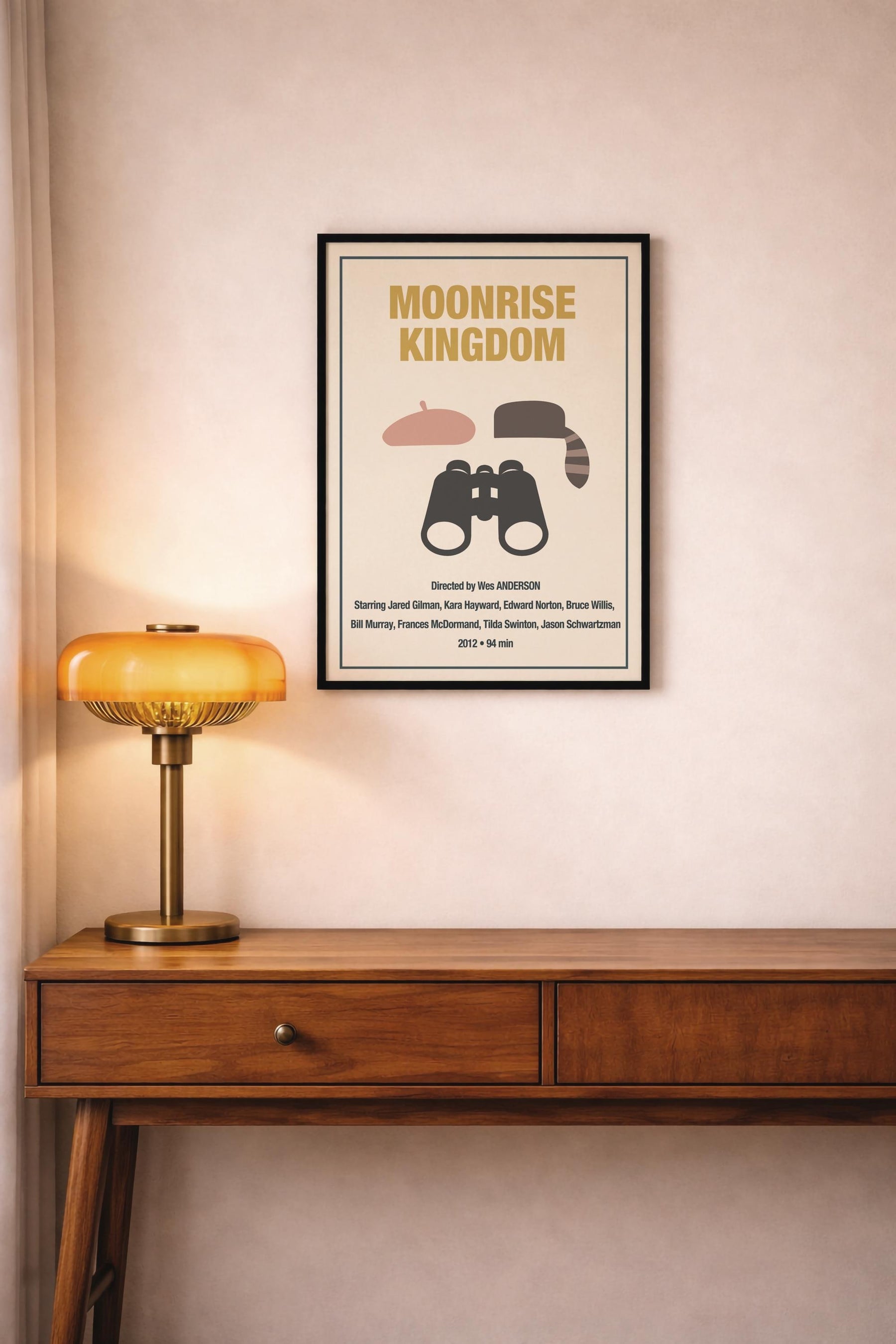 Moonrise Kingdom Minimalist Movie Poster – Indie Film Art Cinema Print — image 7