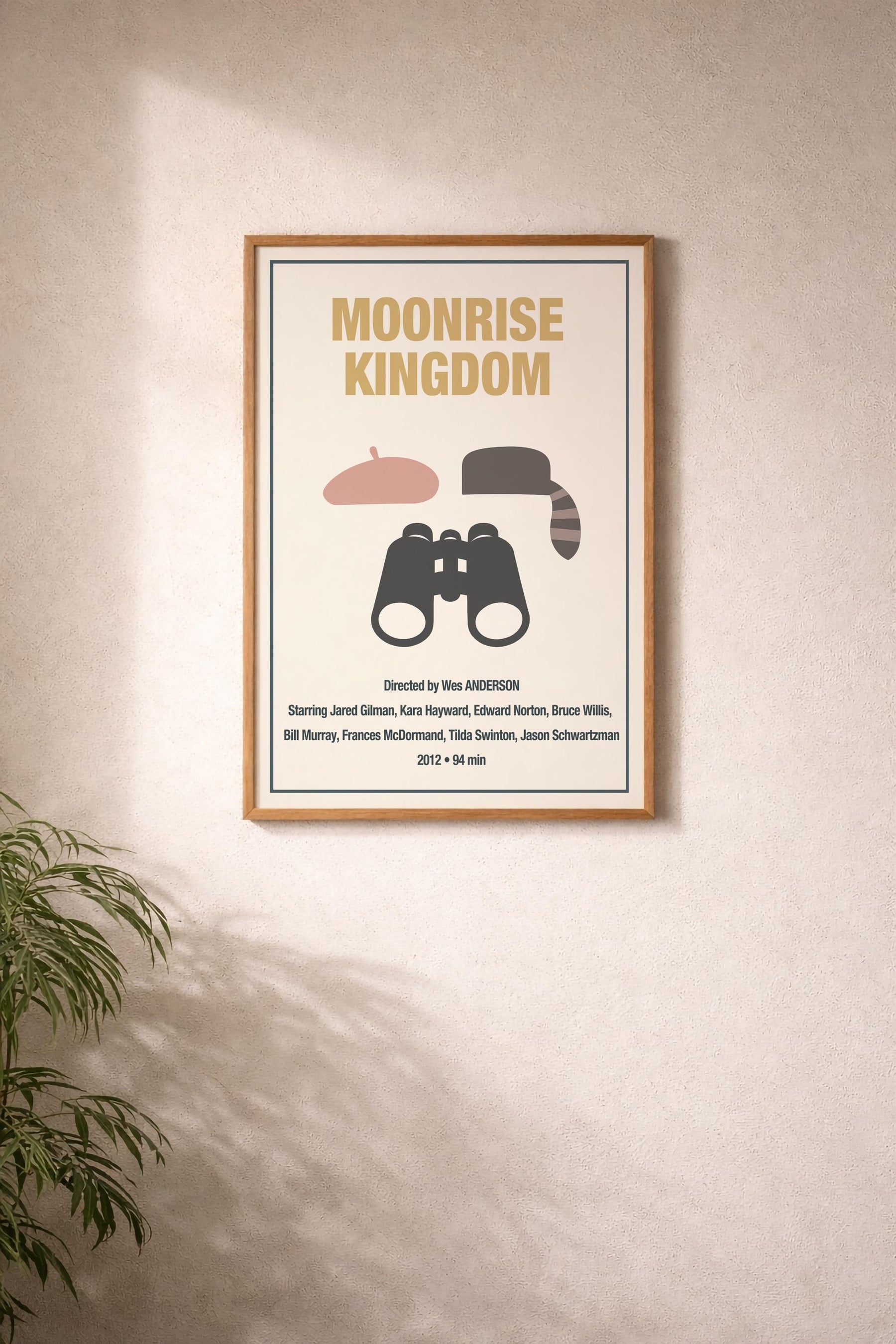 Moonrise Kingdom Minimalist Movie Poster – Indie Film Art Cinema Print — image 6