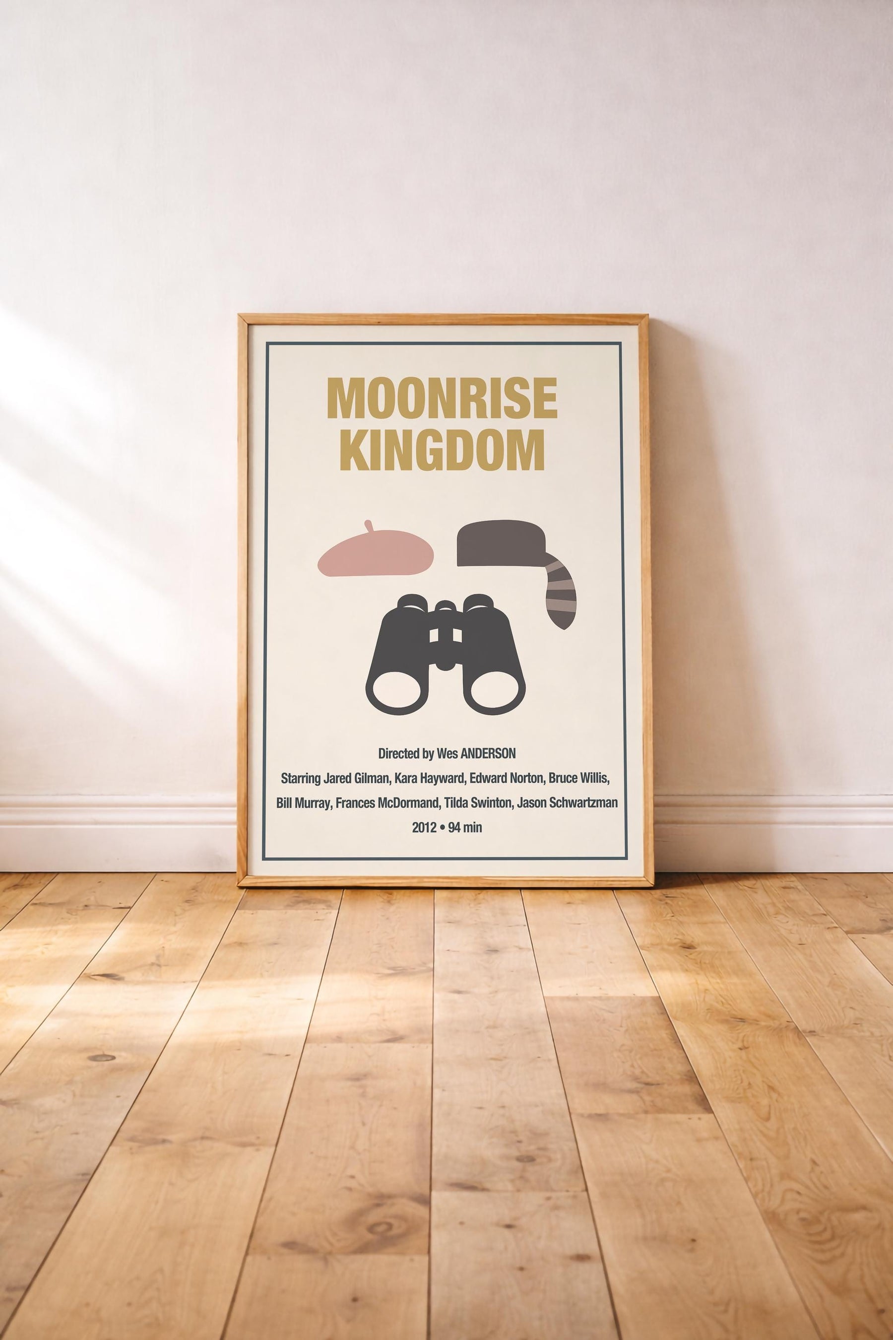 Moonrise Kingdom Minimalist Movie Poster – Indie Film Art Cinema Print — image 2