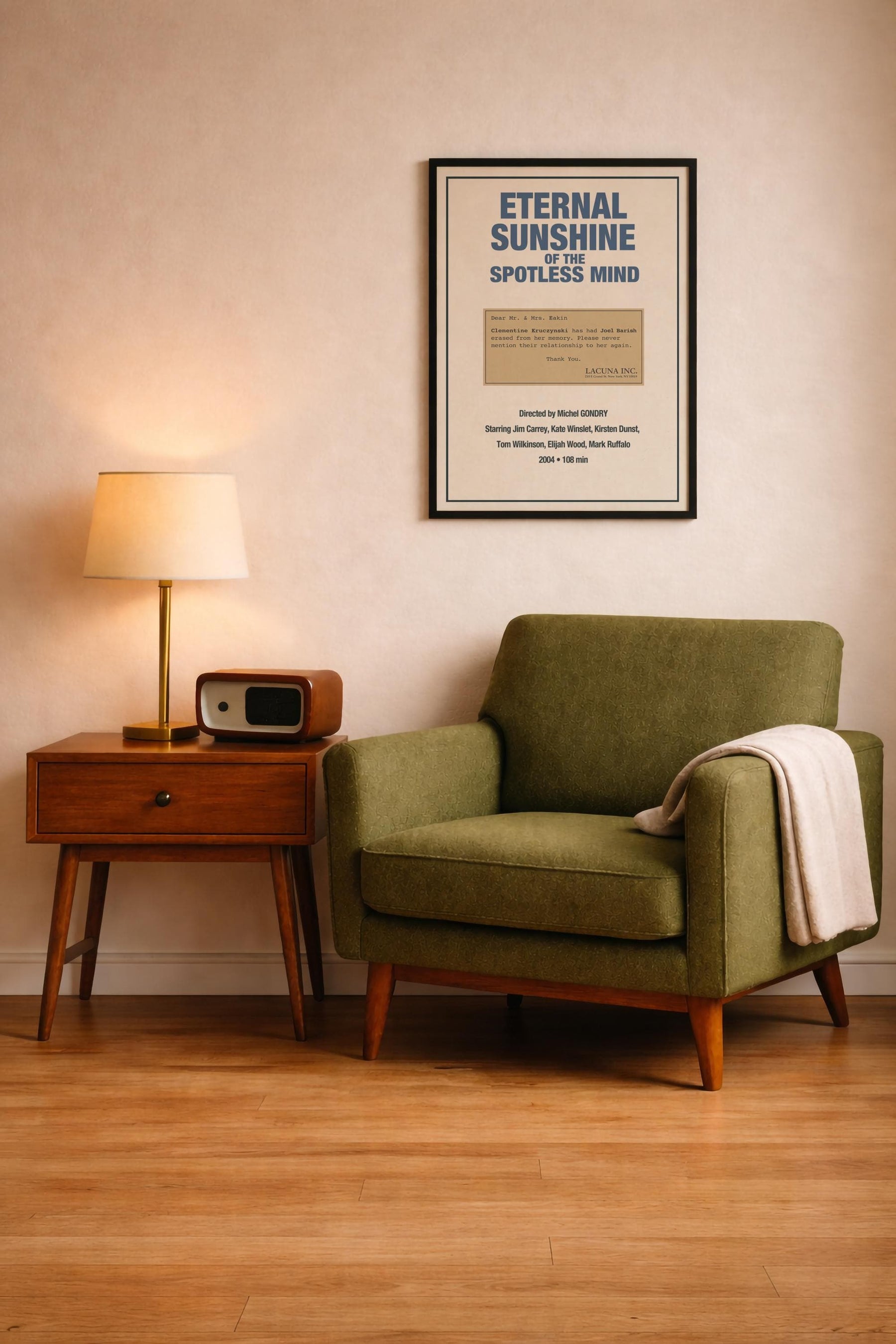 Eternal Sunshine Of The Spotless Mind Minimalist Movie Poster – Lacuna Inc Letter Illustration, Indie Film Print – Giclée Cinema Wall Art — image 9