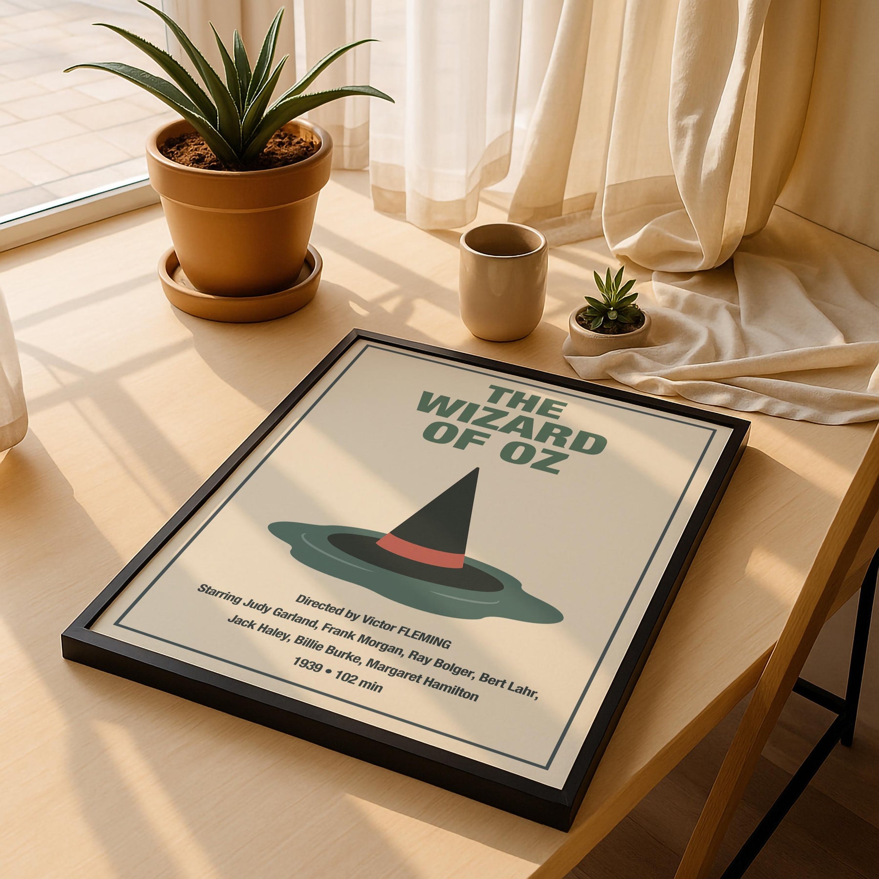 Wizard of Oz Minimalist Movie Poster – Wicked Witch Hat Cinema Print — image 5